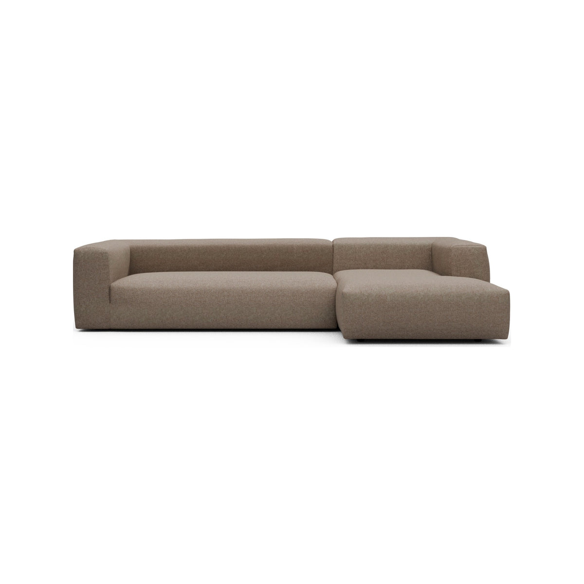 Kragelund Kornum modulsofa 2,5 + chaiselong (H) i Sama 338 Antelope