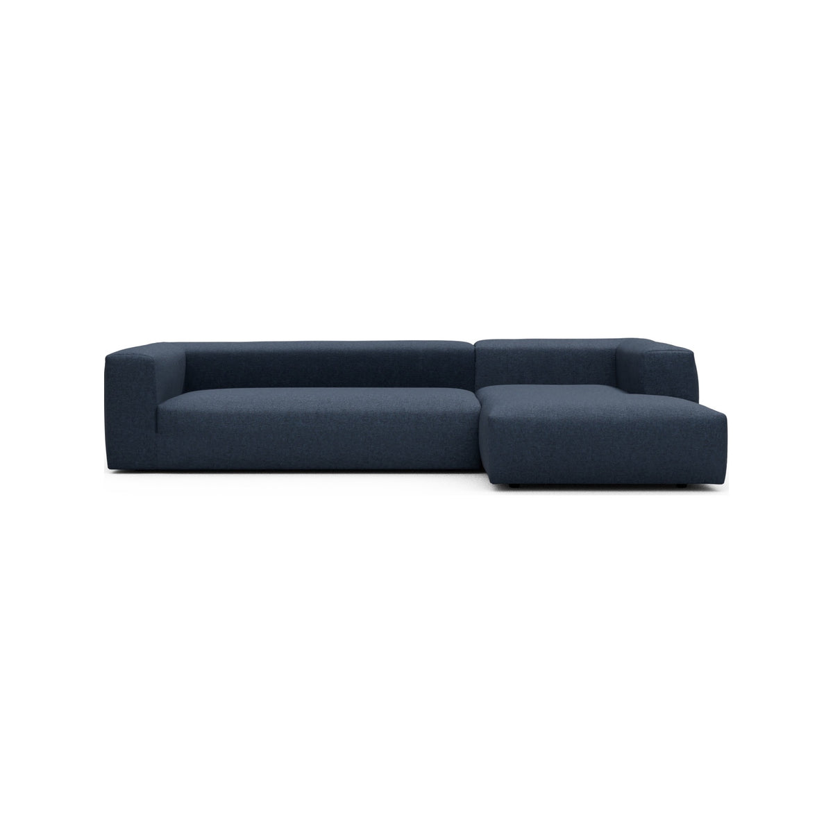 Kragelund Kornum modulsofa 2,5 + chaiselong (H) i Sama 339 Deep Blue