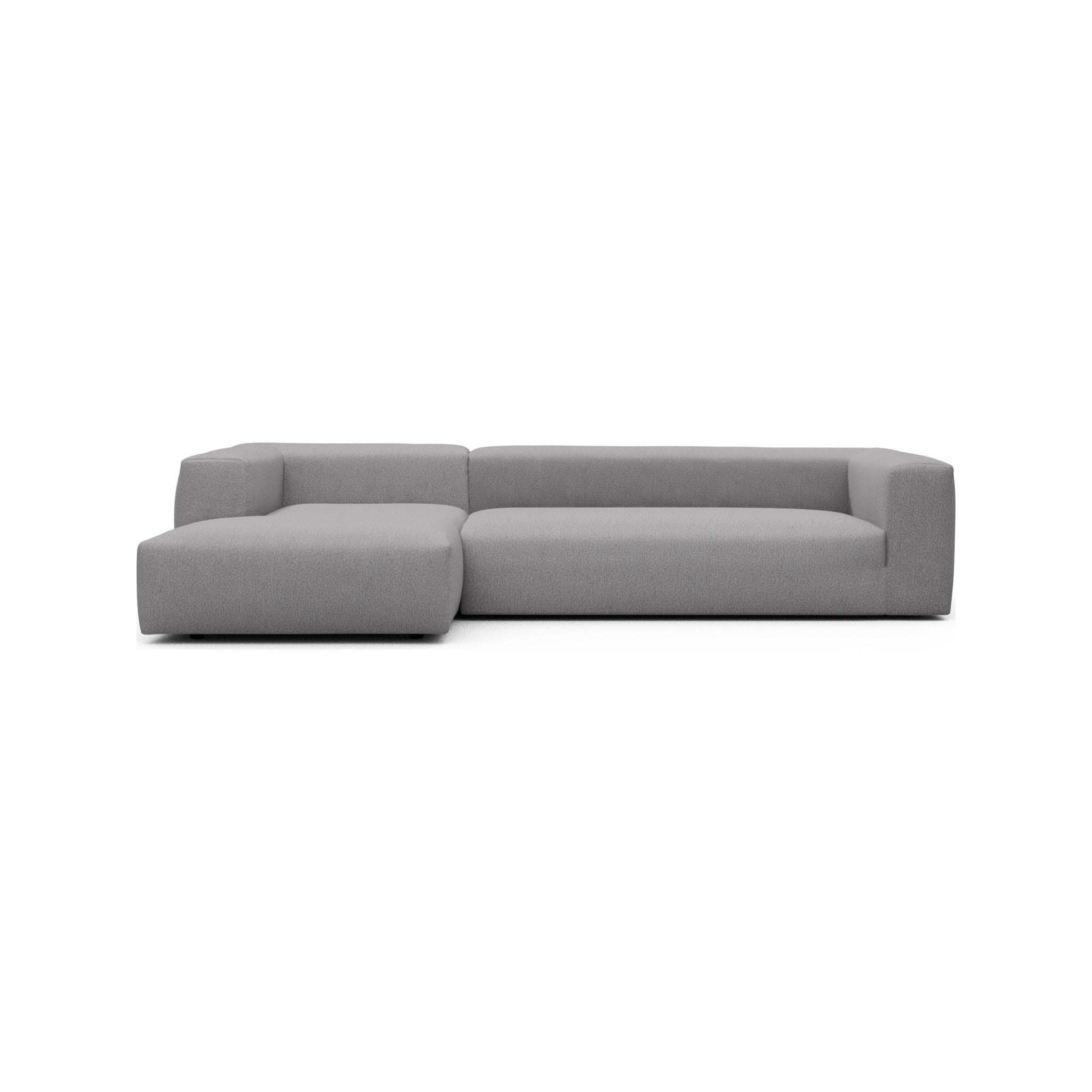 Kragelund Kornum modulsofa 2,5 + chaiselong (V) i Sama 336 Grey