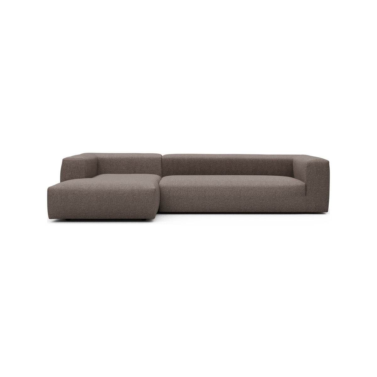 Kragelund Kornum modulsofa 2,5 + chaiselong (V) i Sama 340 Stone