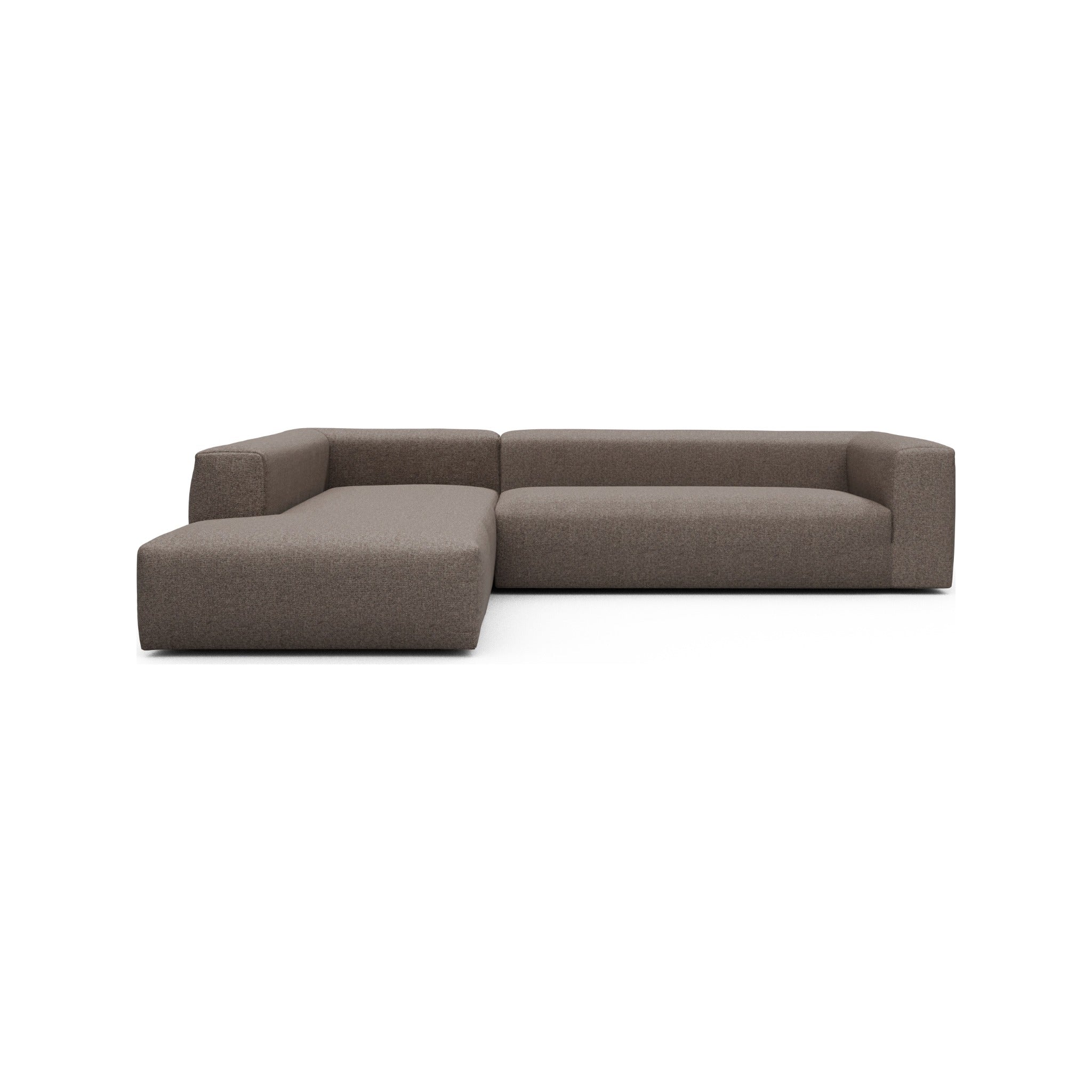 Kragelund Kornum modulsofa 2,5 + openend (V) i Sama 340 Stone