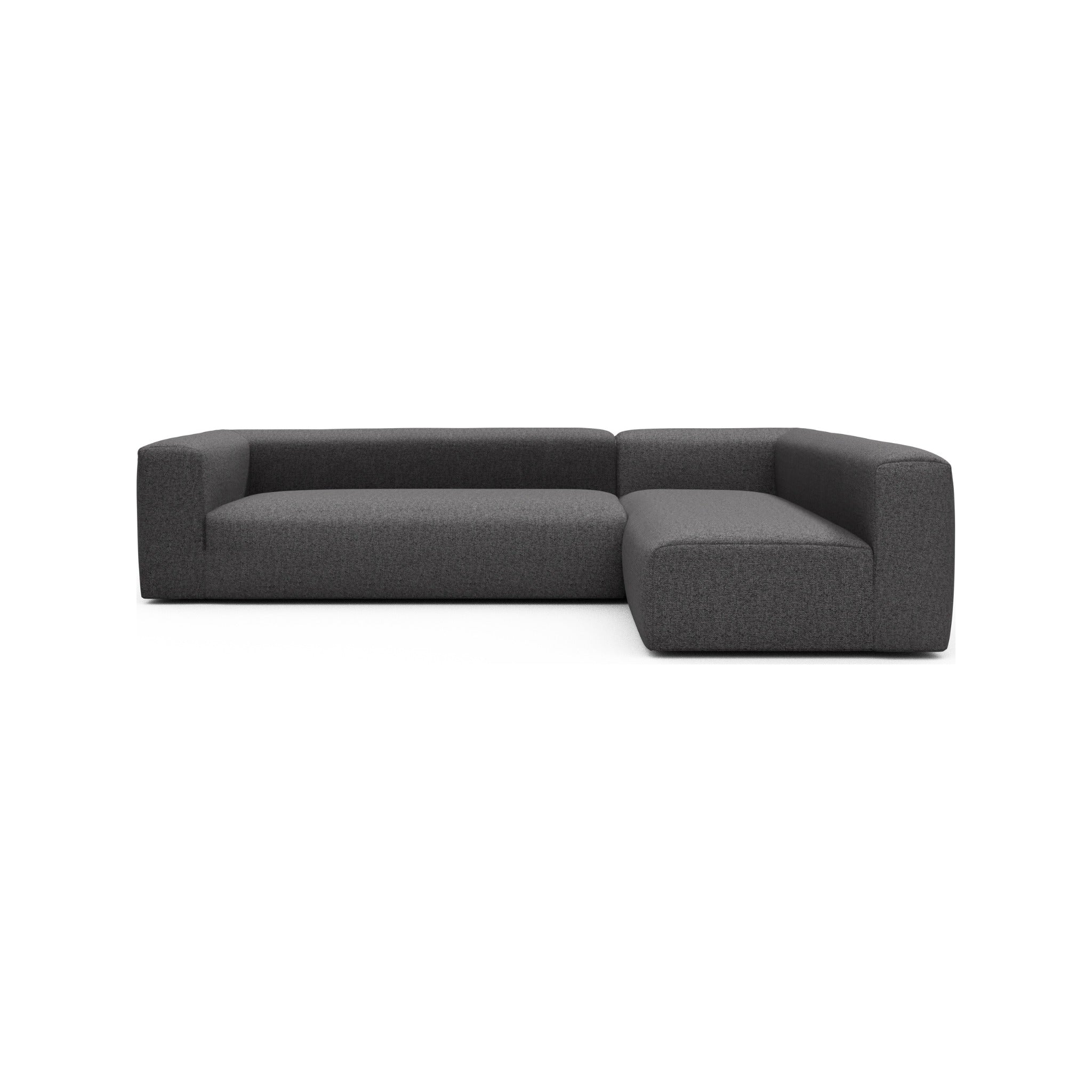 Kragelund Kornum modulsofa 2 + 2,5 hjørnesofa (H) i Sama 337 Anthracite