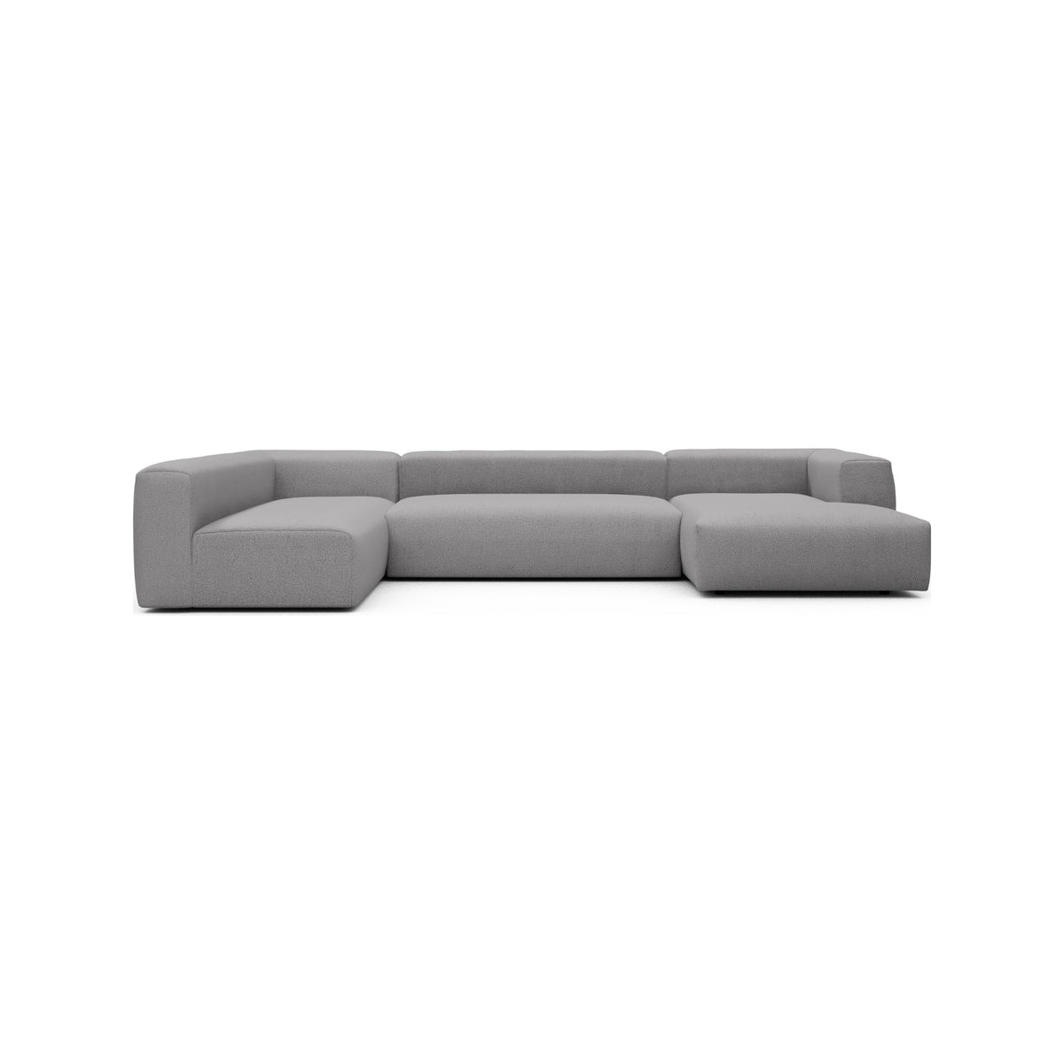 Kragelund Kornum modulsofa 2,5 + 2 hjørnesofa + chaiselong (H) i Sama 336 Grey