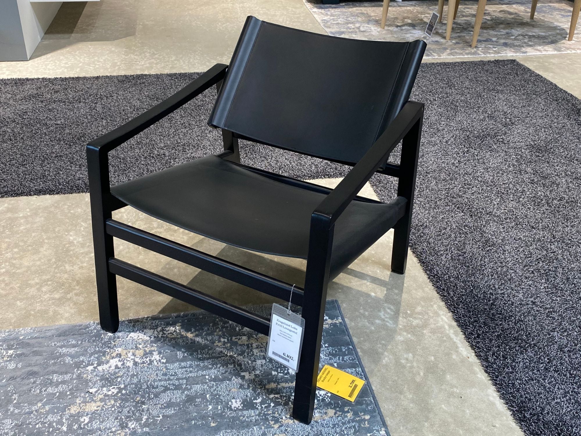 DEMO MODEL - Kragleund Loke K410 loungestol - AFHENTNINGSTILBUD