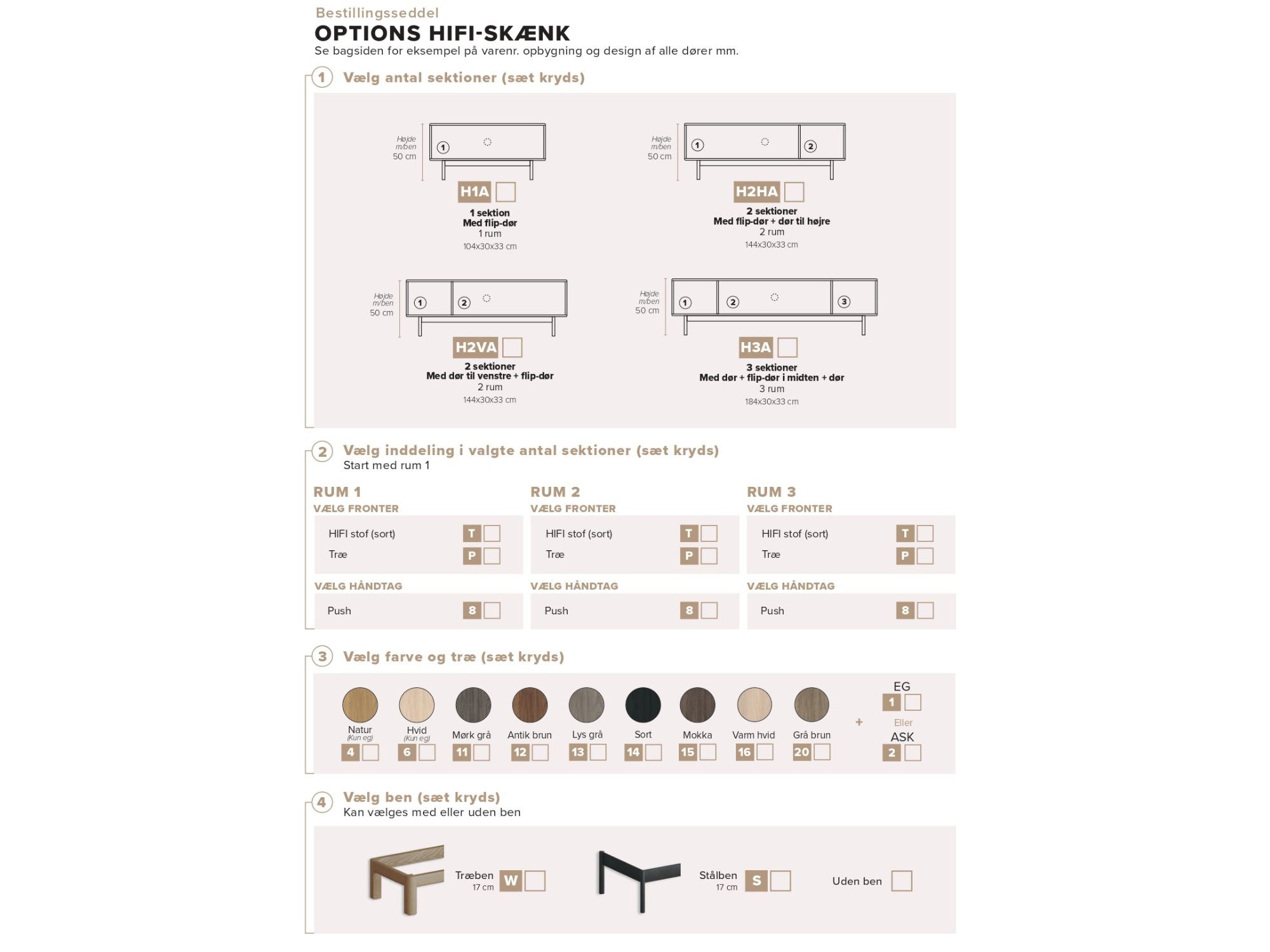 Options HiFi-skænk