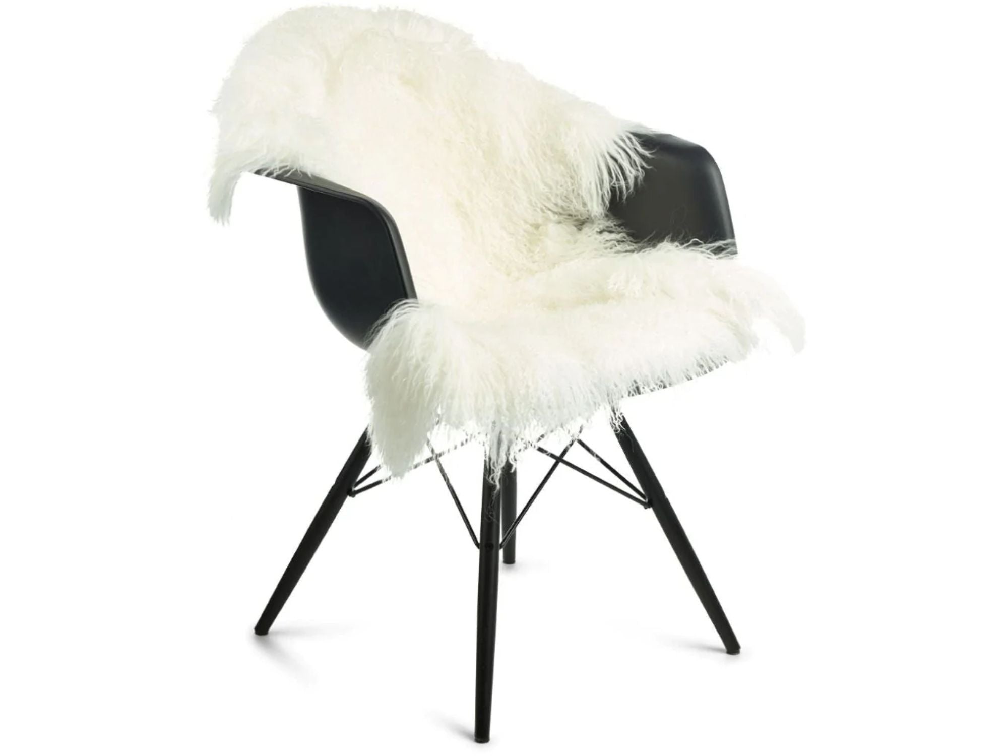 Langhåret lammeskind - Tibet (L135 cm)
