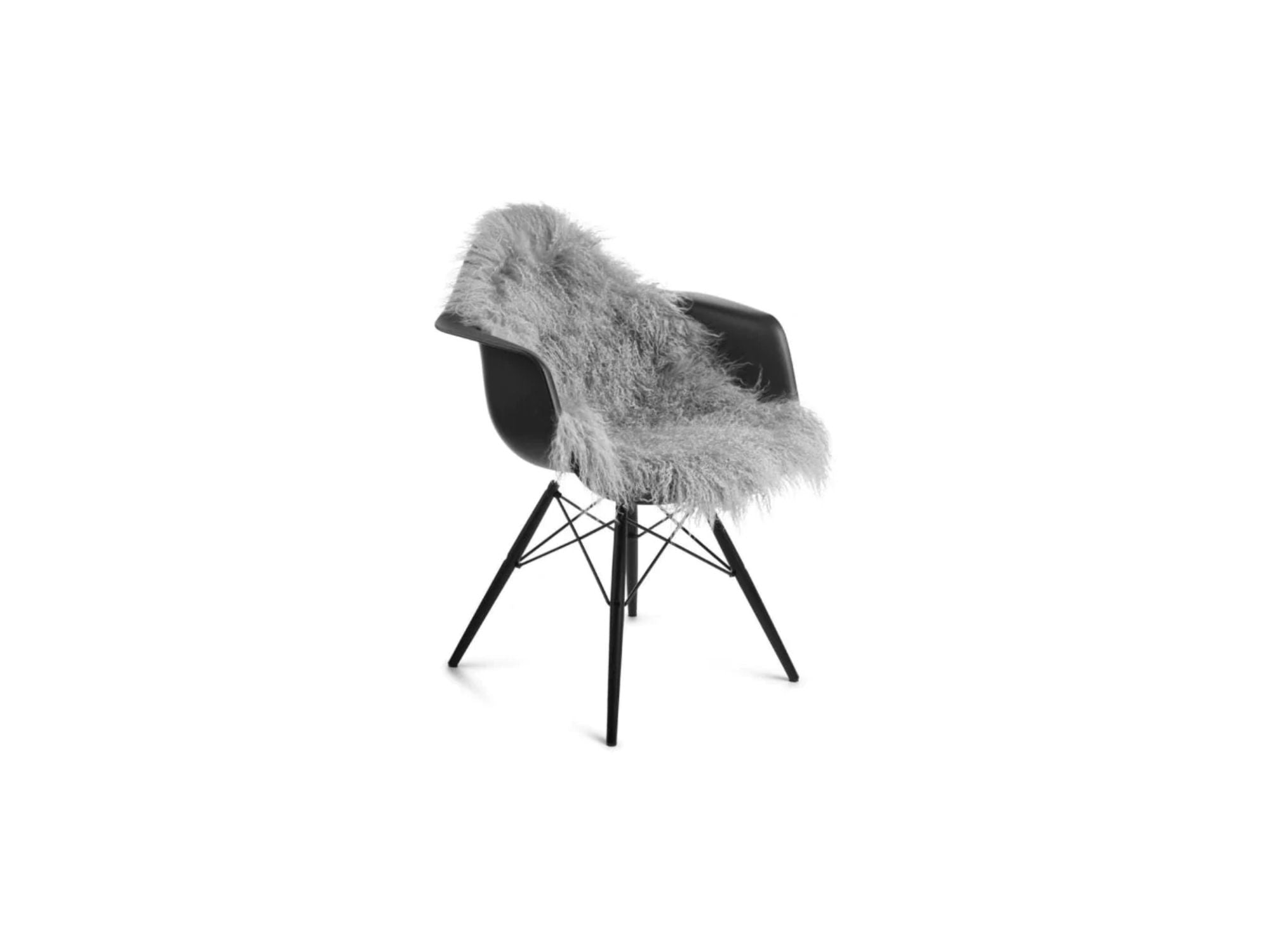 Langhåret lammeskind - Tibet (L135 cm)