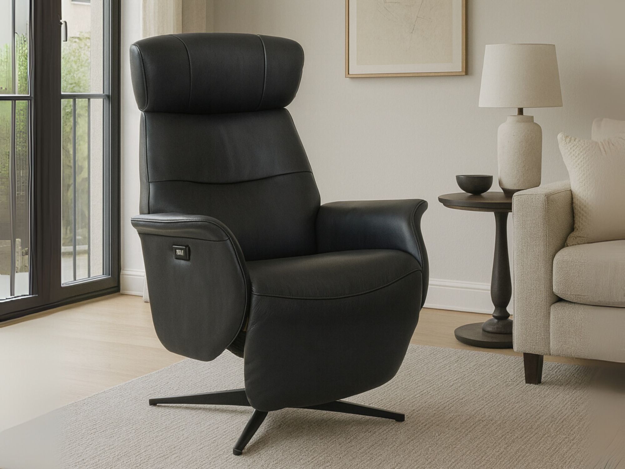Alex lænestol m. recliner (motorbetjent)