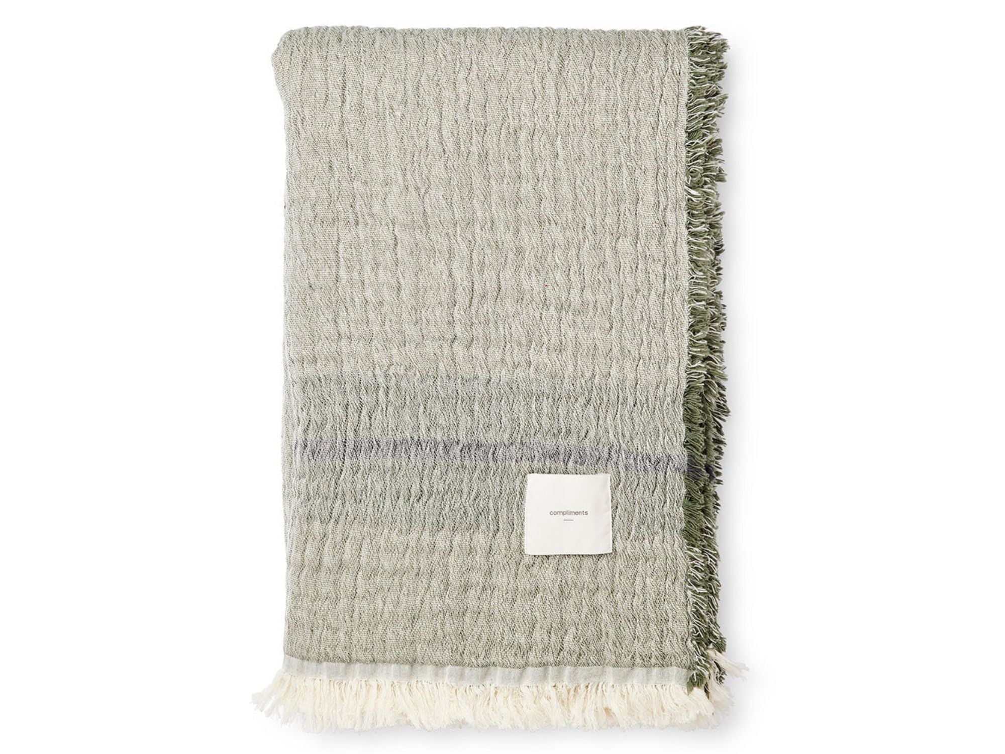 Loire plaid - Green