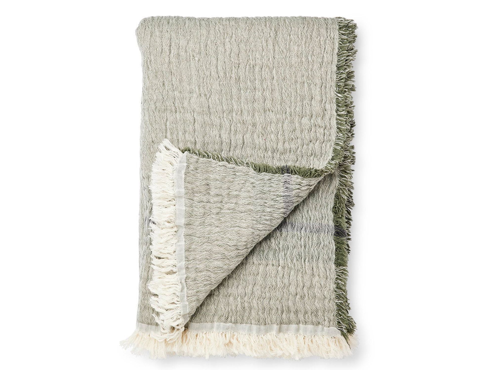 Loire plaid - Green