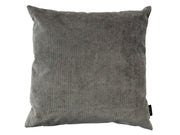 Pude fløjl 50x50 cm - taupe