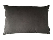 Pude fløjl 60x40 cm - taupe