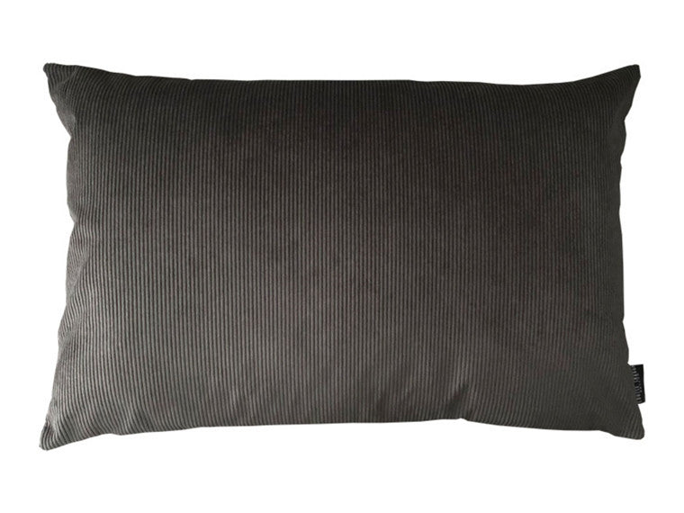 Pude fløjl 60x40 cm - taupe