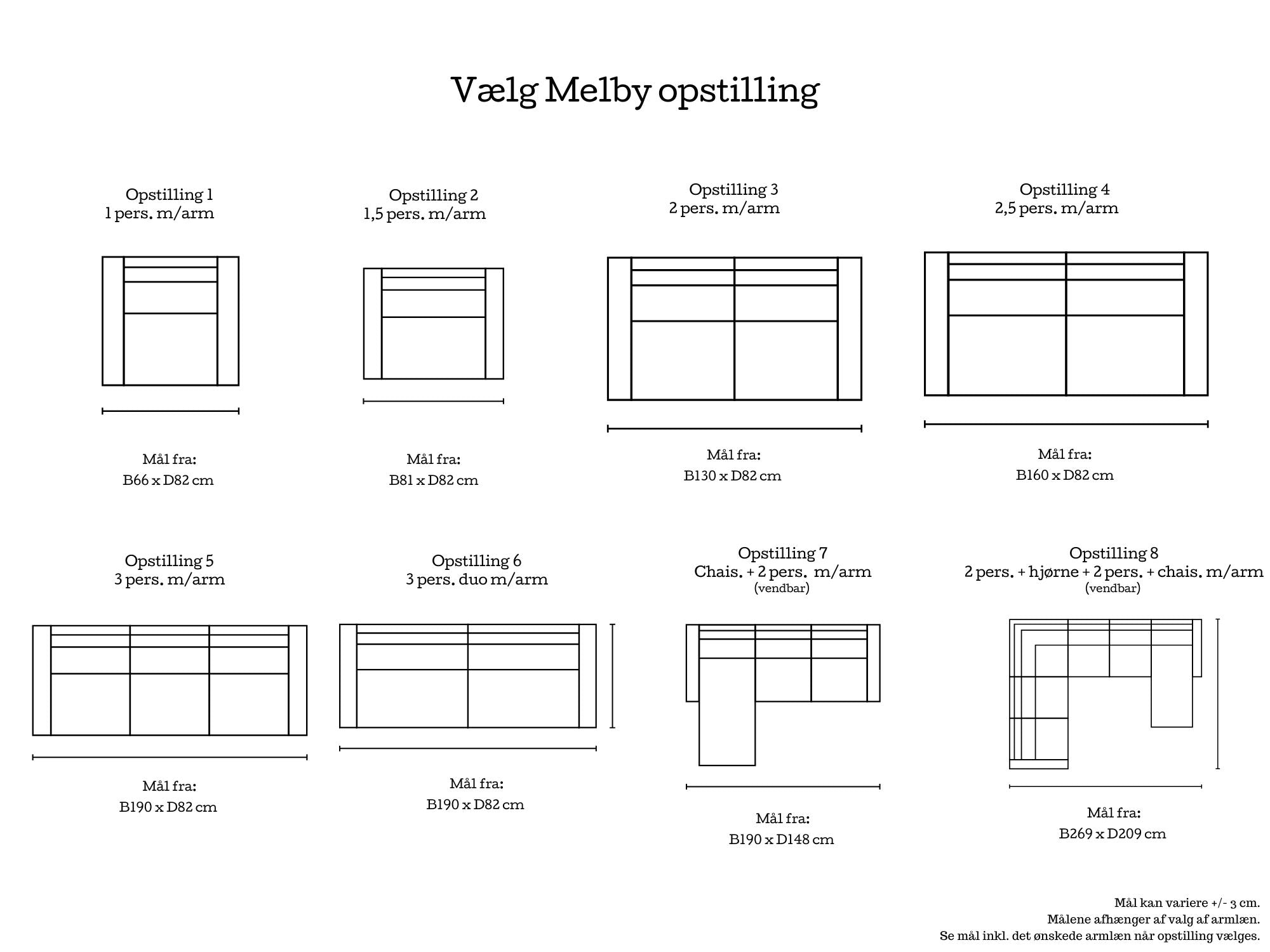 Melby sofa