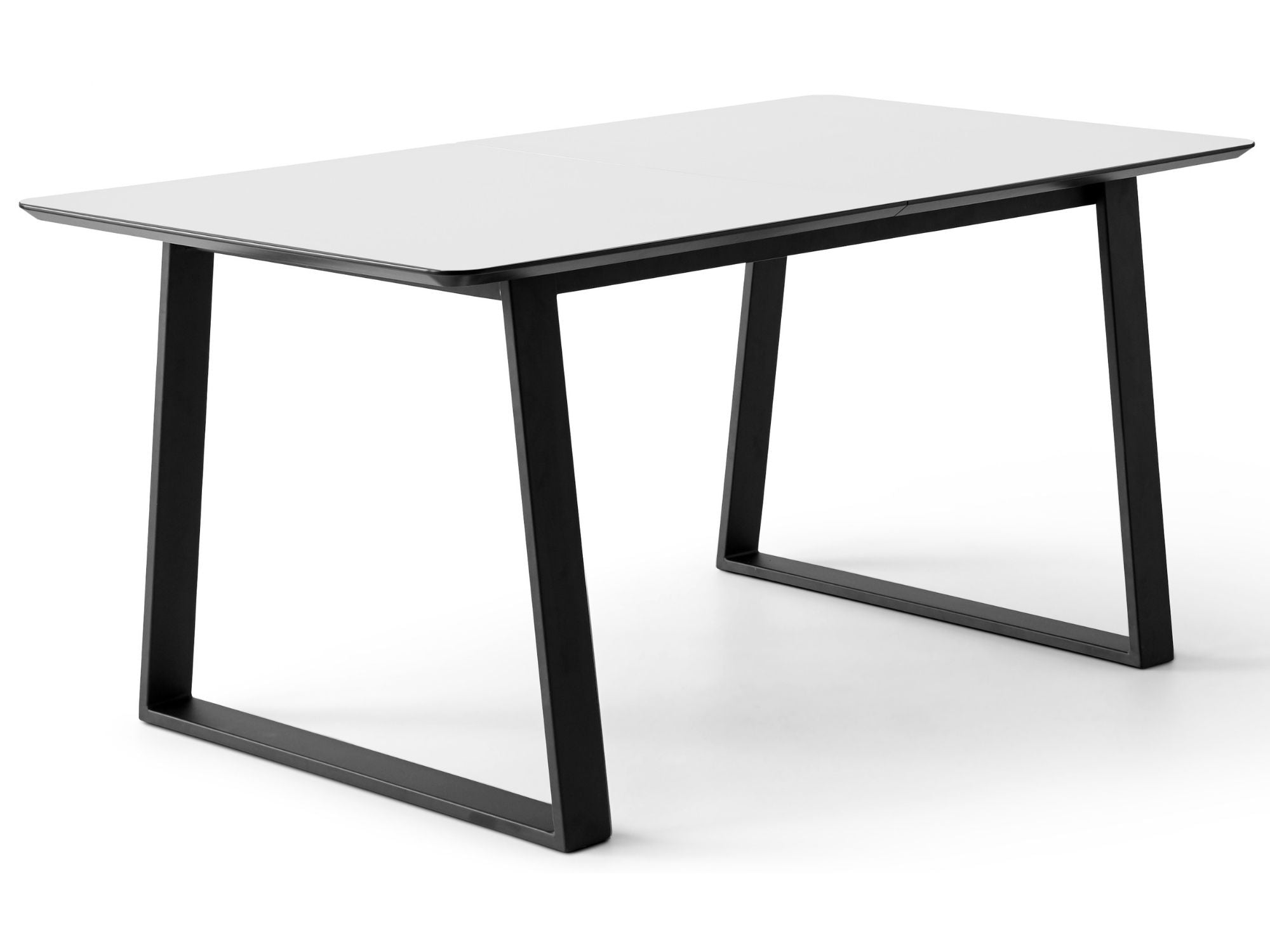 Spisebord m. trapez stel (L165 x B90 cm)