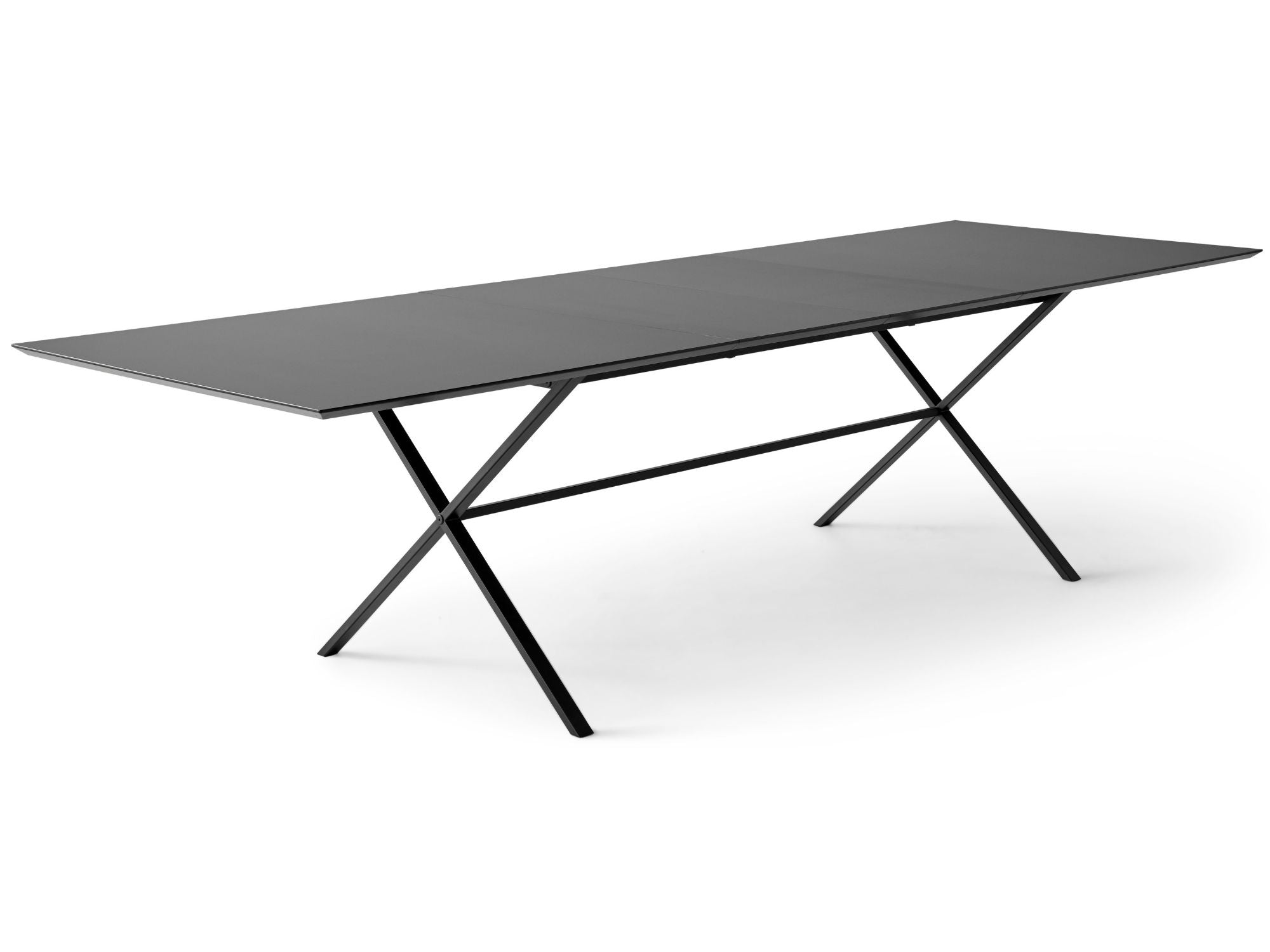 Spisebord m. cross stel (L165 x B90 cm)