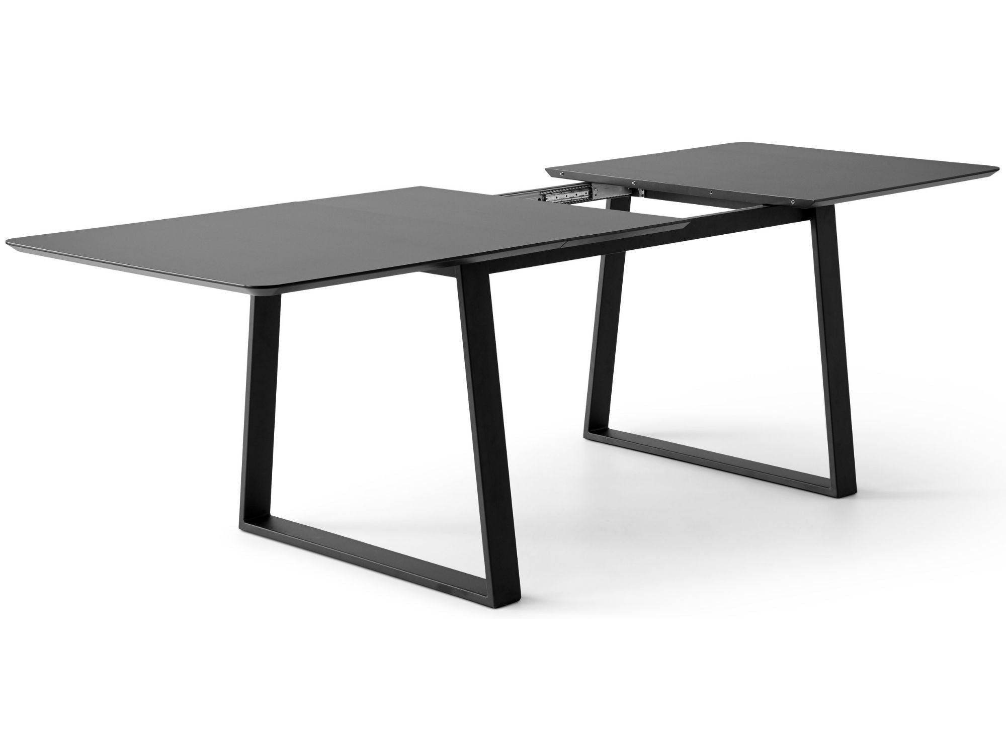 Spisebord m. trapez stel (L165 x B90 cm)