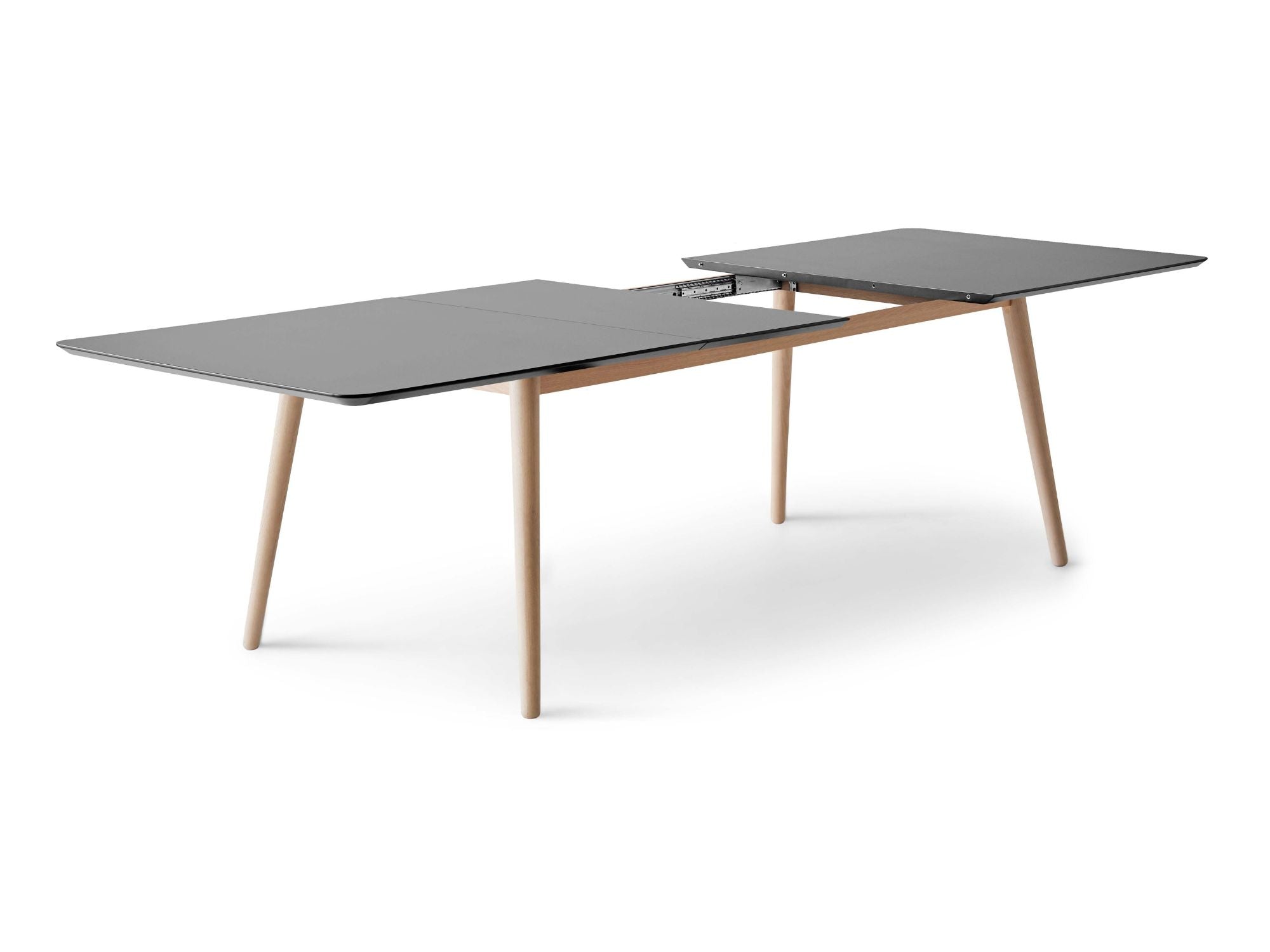 Spisebord m. træ ben (L210 x B100 cm)