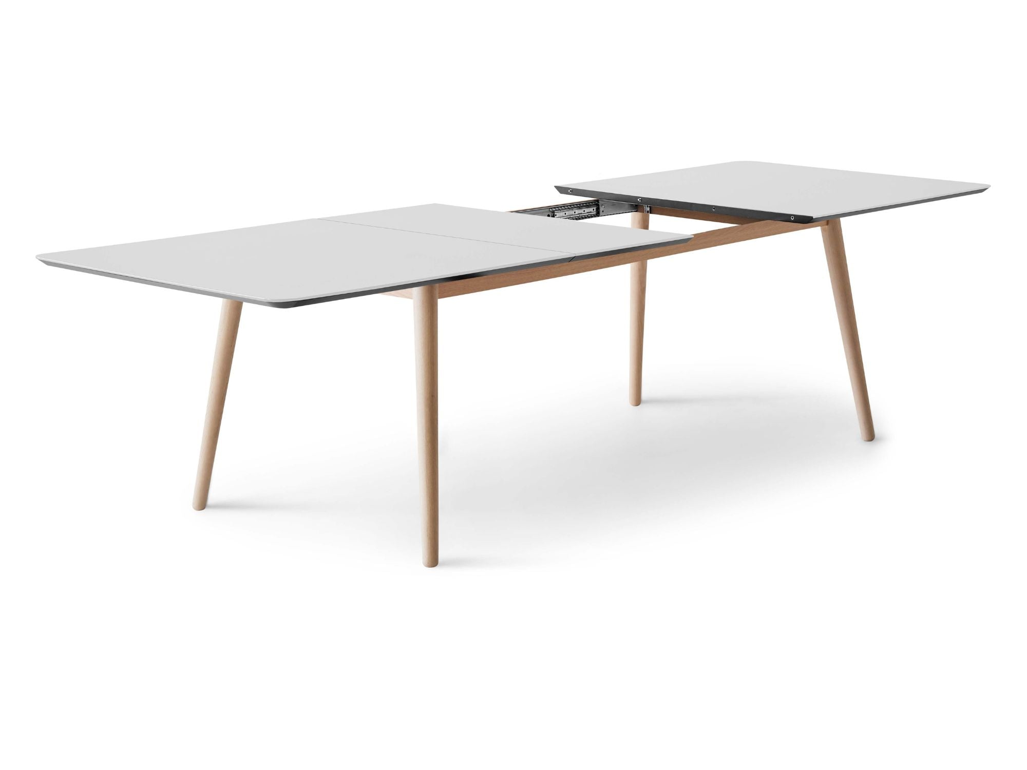 Spisebord m. træ ben (L210 x B100 cm)