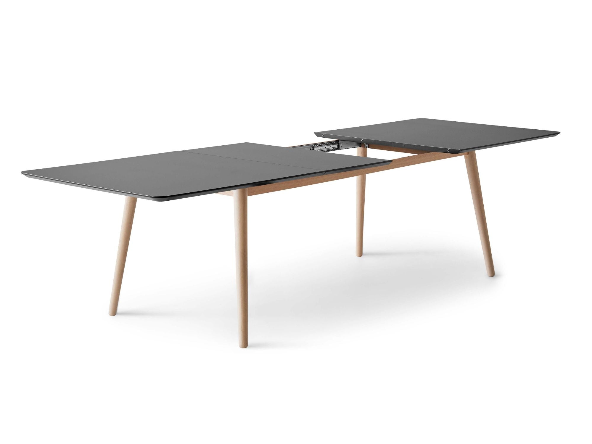 Spisebord m. træ ben (L210 x B100 cm)