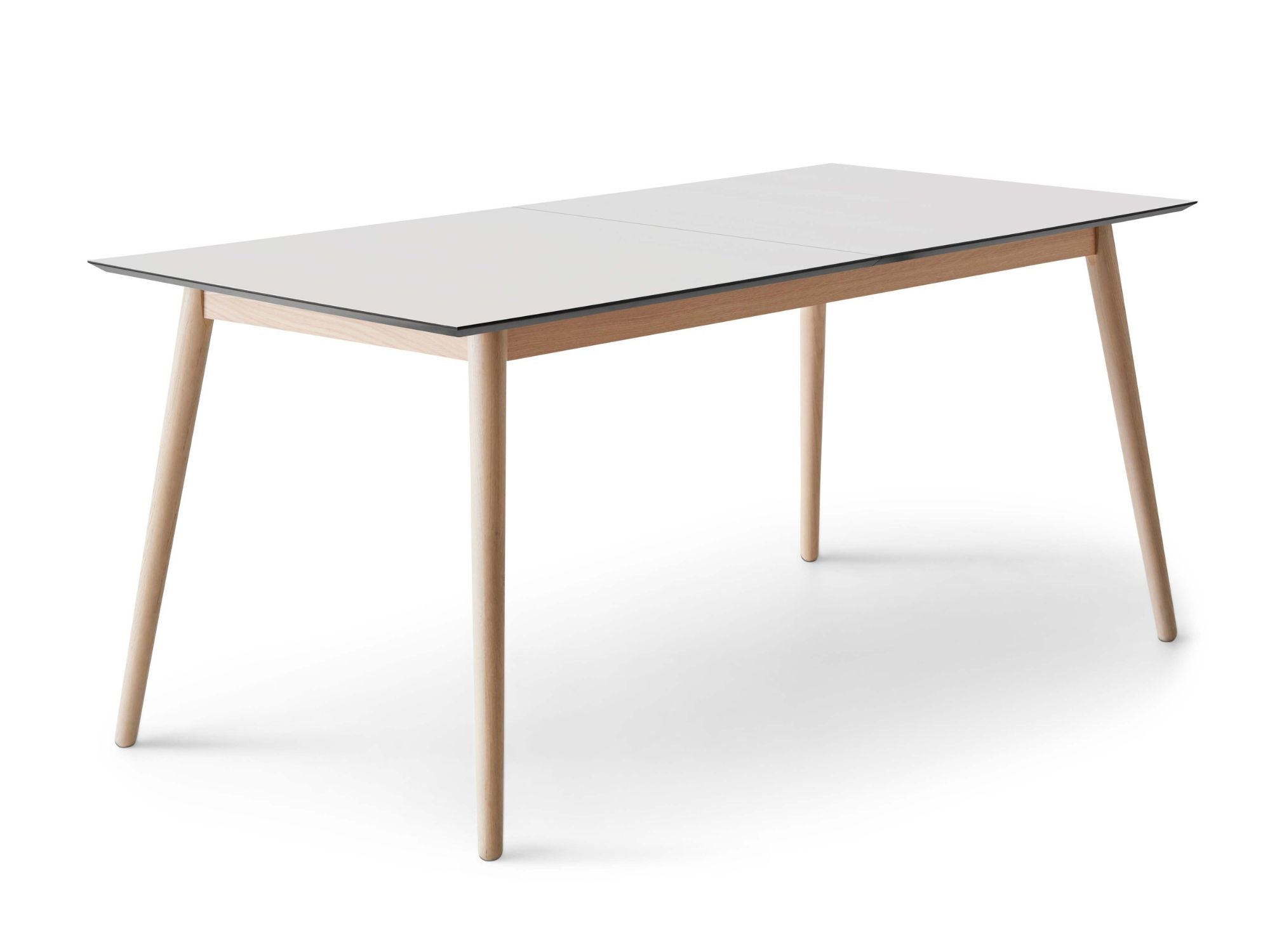 Spisebord m. træ ben (L210 x B100 cm)