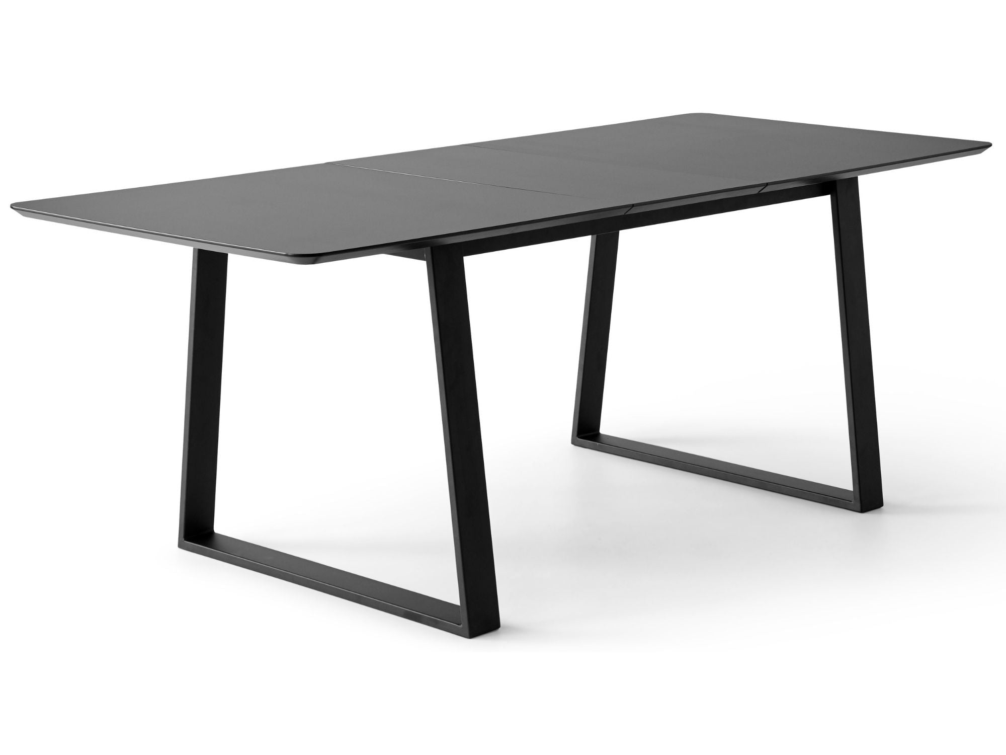 Spisebord m. trapez stel (L165 x B90 cm)