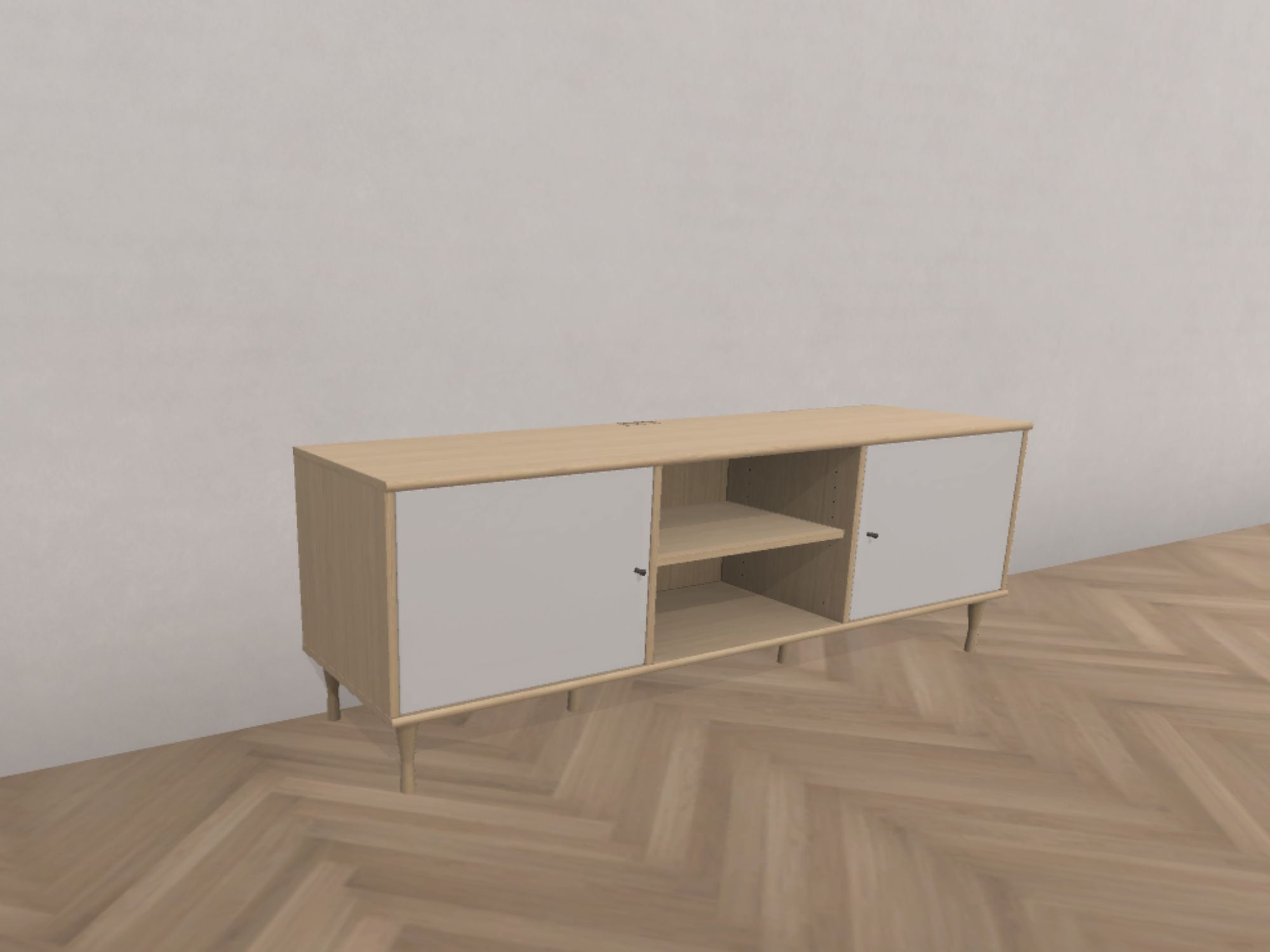 TV-møbel - opstilling 908