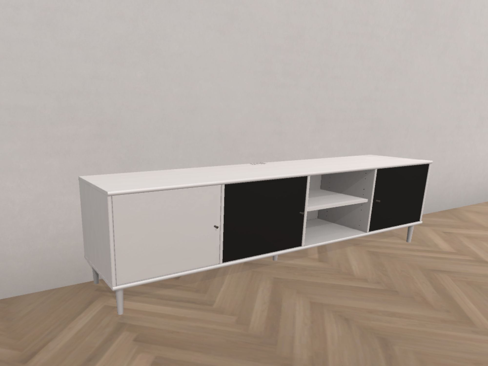 TV-møbel - opstilling 932