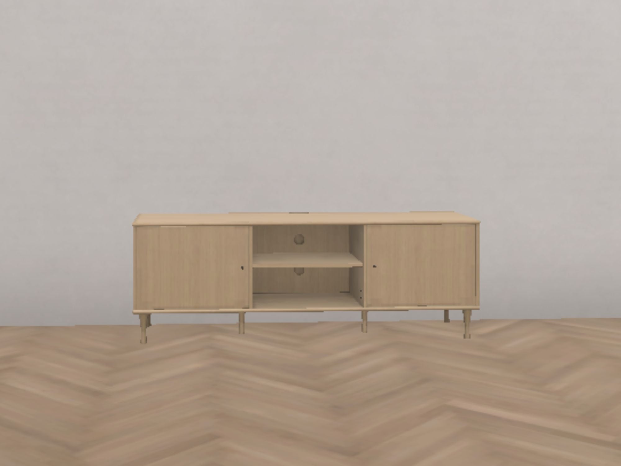 TV-møbel - opstilling 908