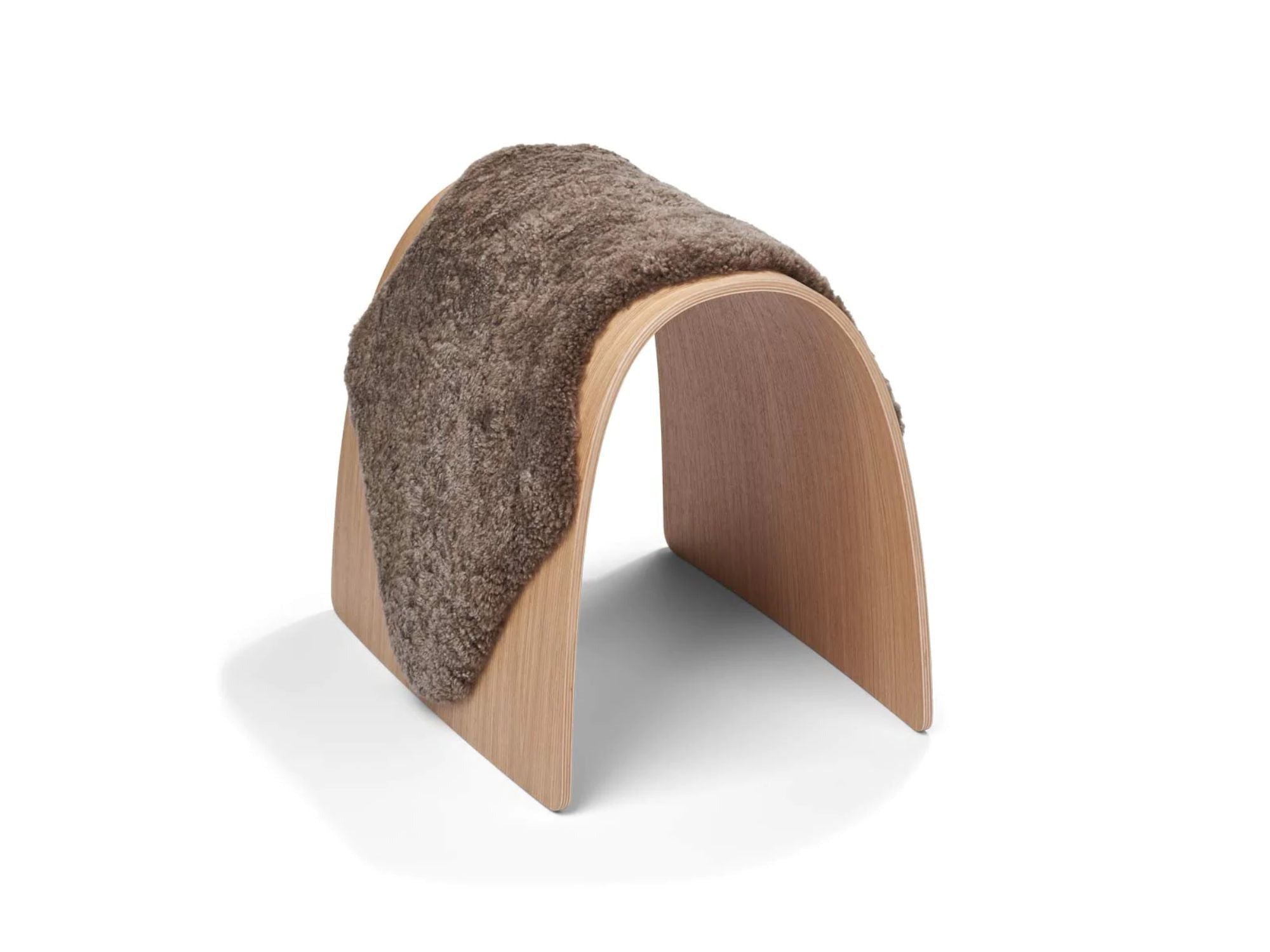 Korthåret lammeskind til Sheep Stool - New Zealand