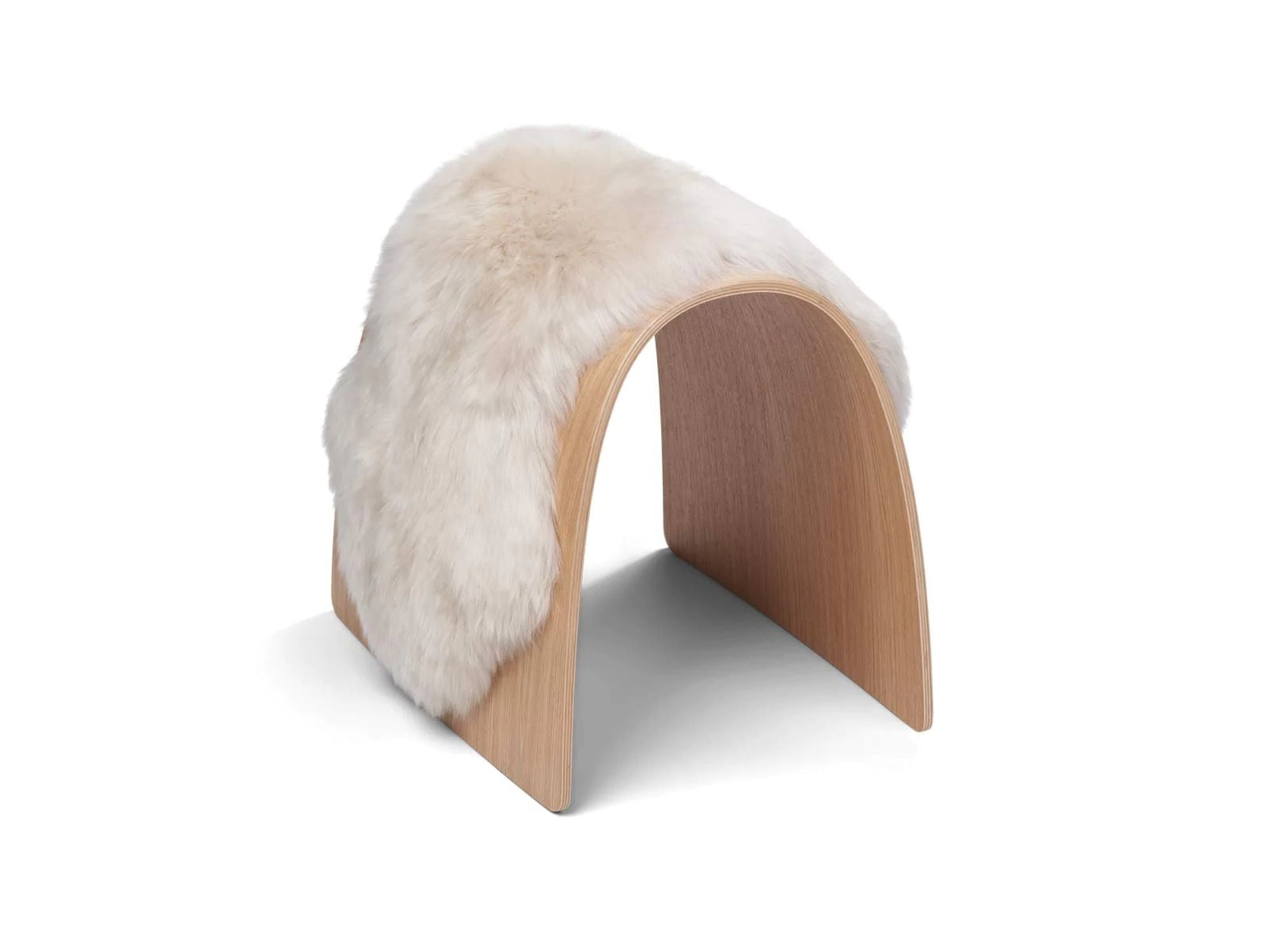 Langhåret lammeskind til Sheep Stool - New Zealand