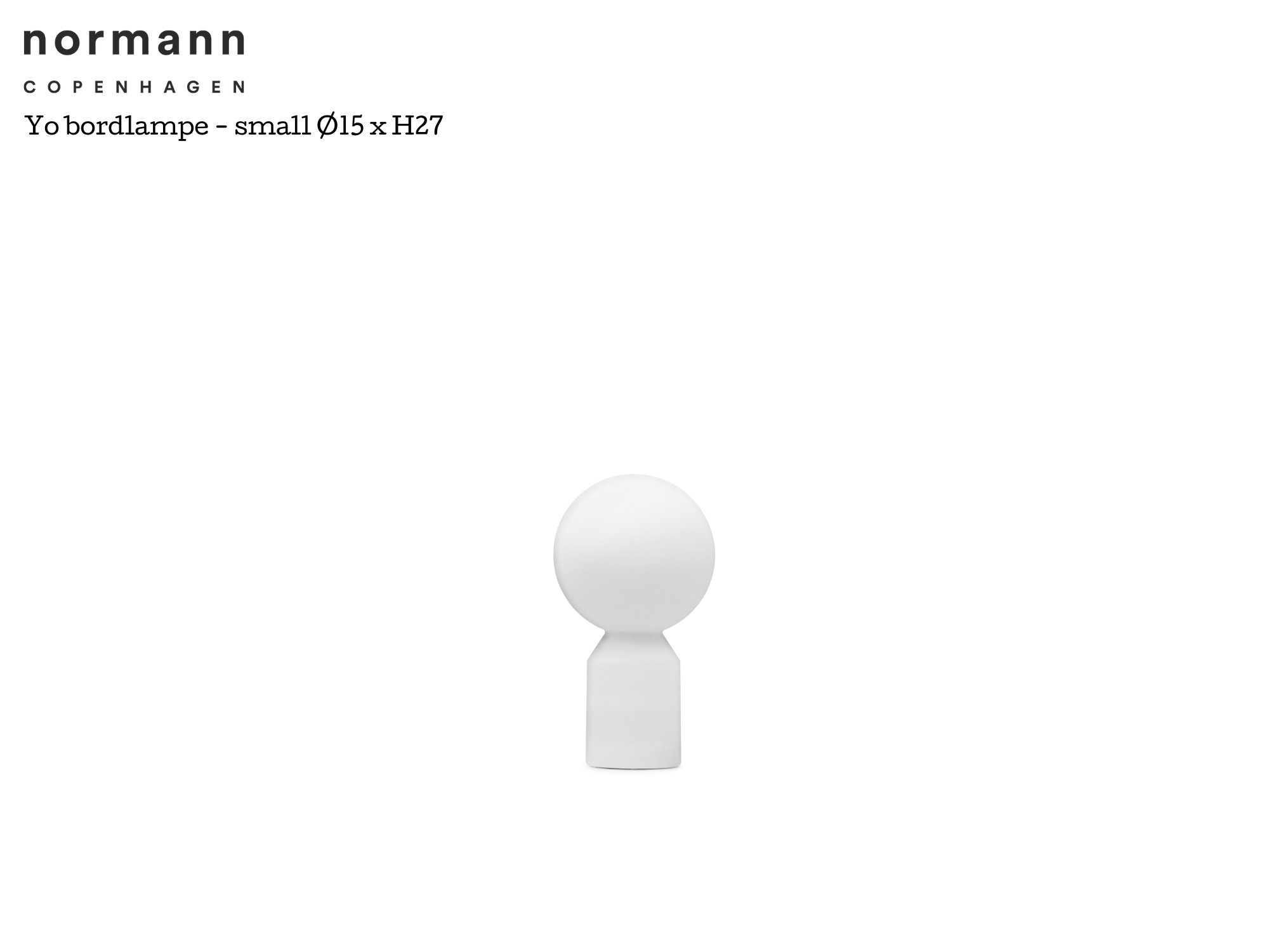 Yo bordlampe