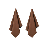 Økologisk Viskestykke 2 stk. - Bison Brown