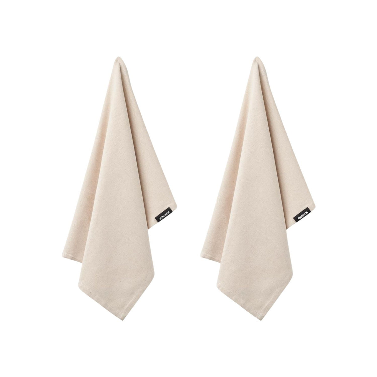 Økologisk Viskestykke 2 stk. - Undyed