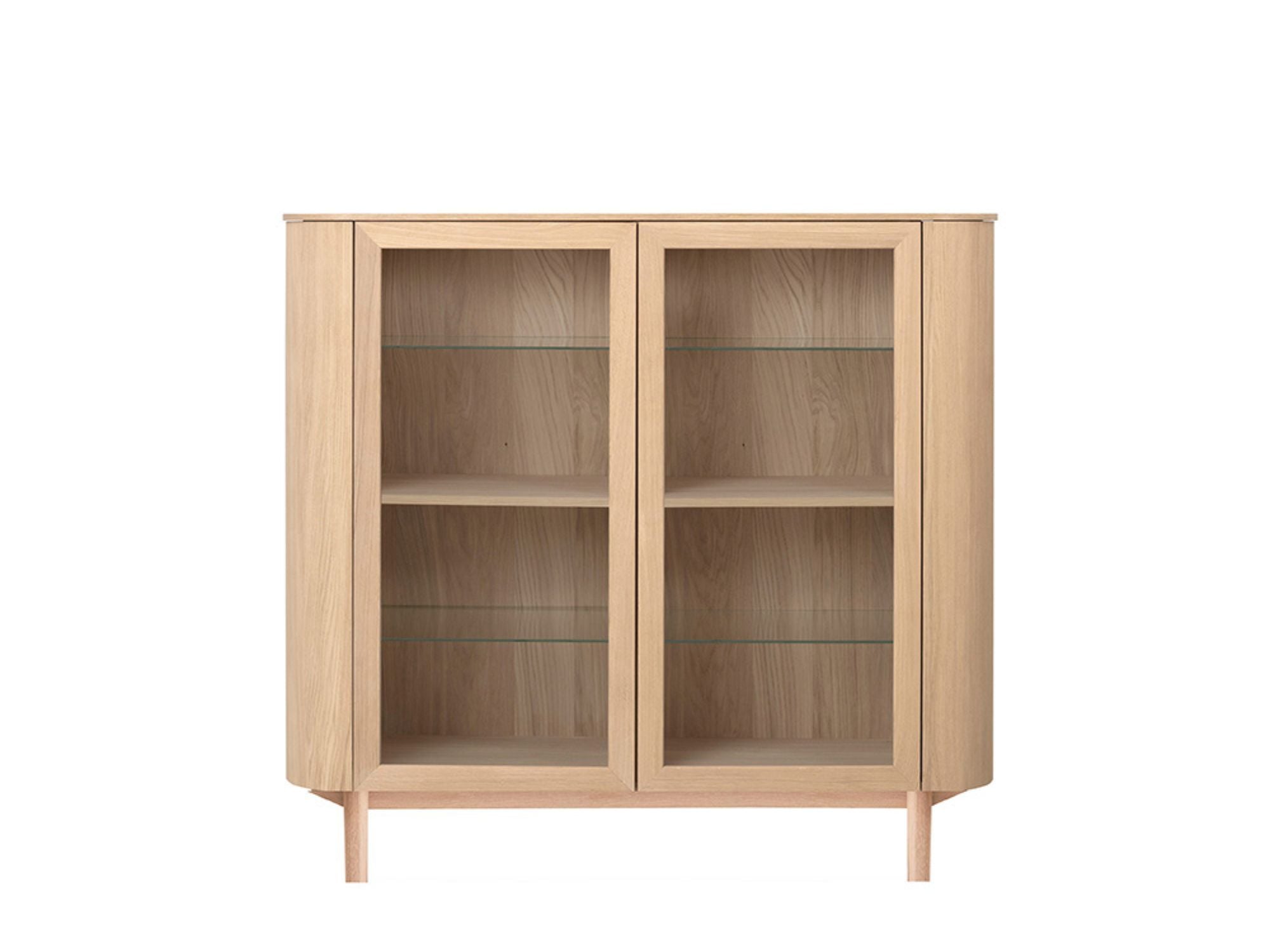 Malli highboard m. glaslåger