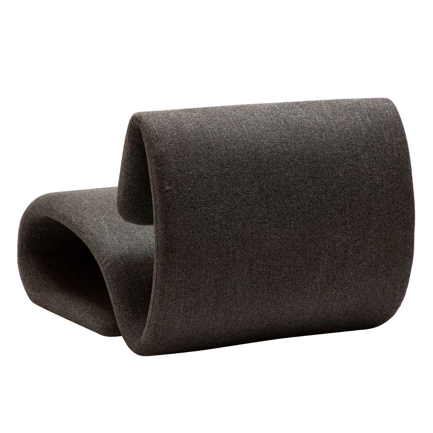 Dan-Form Dubna loungestol – Pebble Grey bouclé