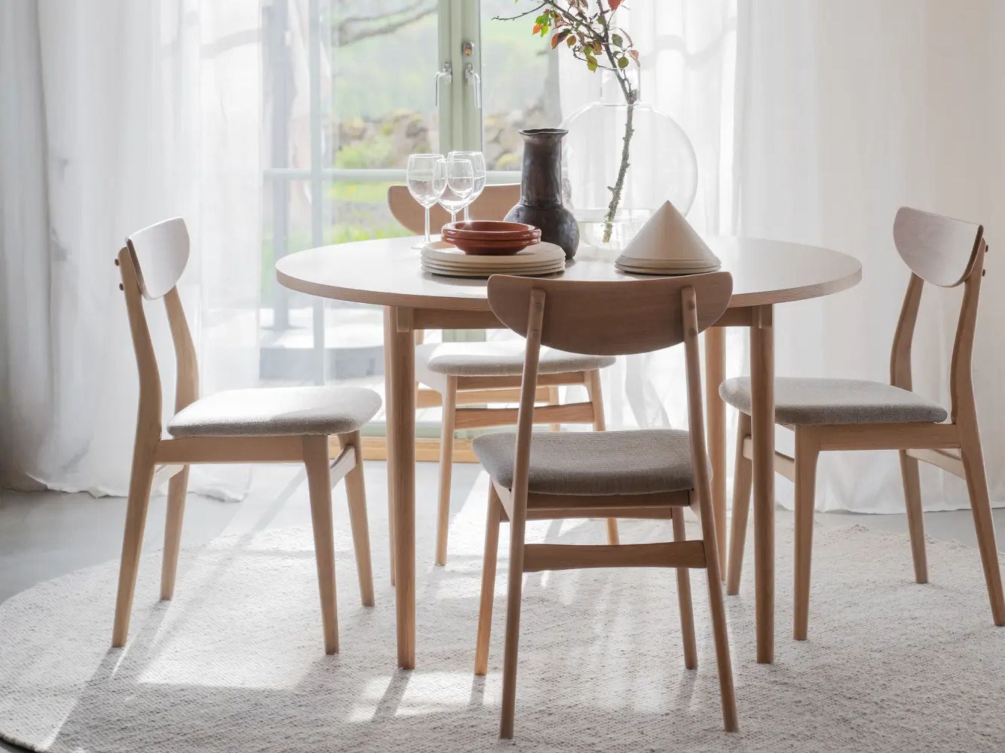 Fairmount rundt spisebord