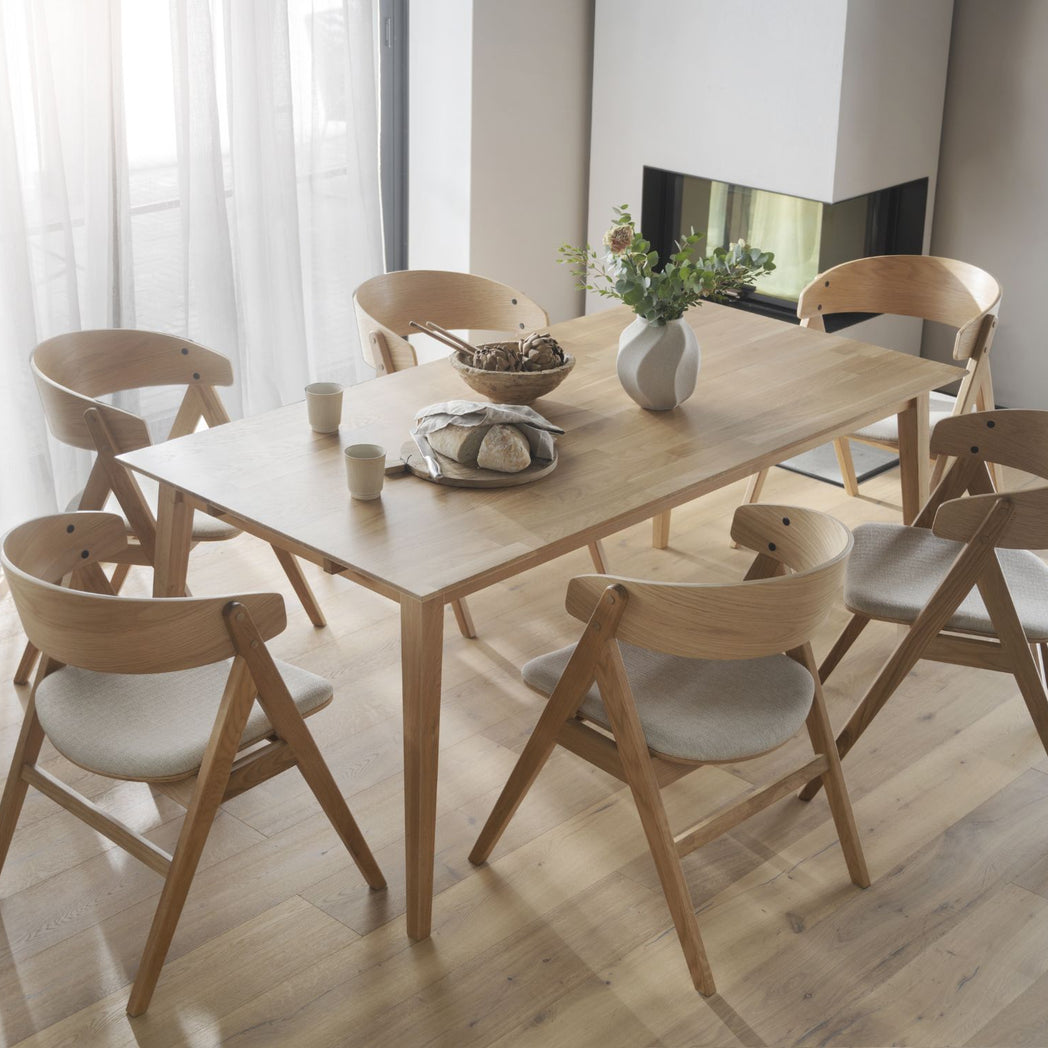 Rowico Filippa spisebord i naturolieret eg