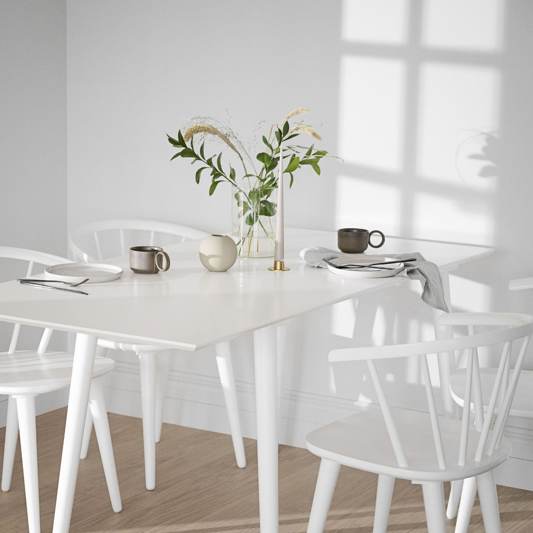 Rowico Lotta klapbord i hvid, L120 x B80 cm