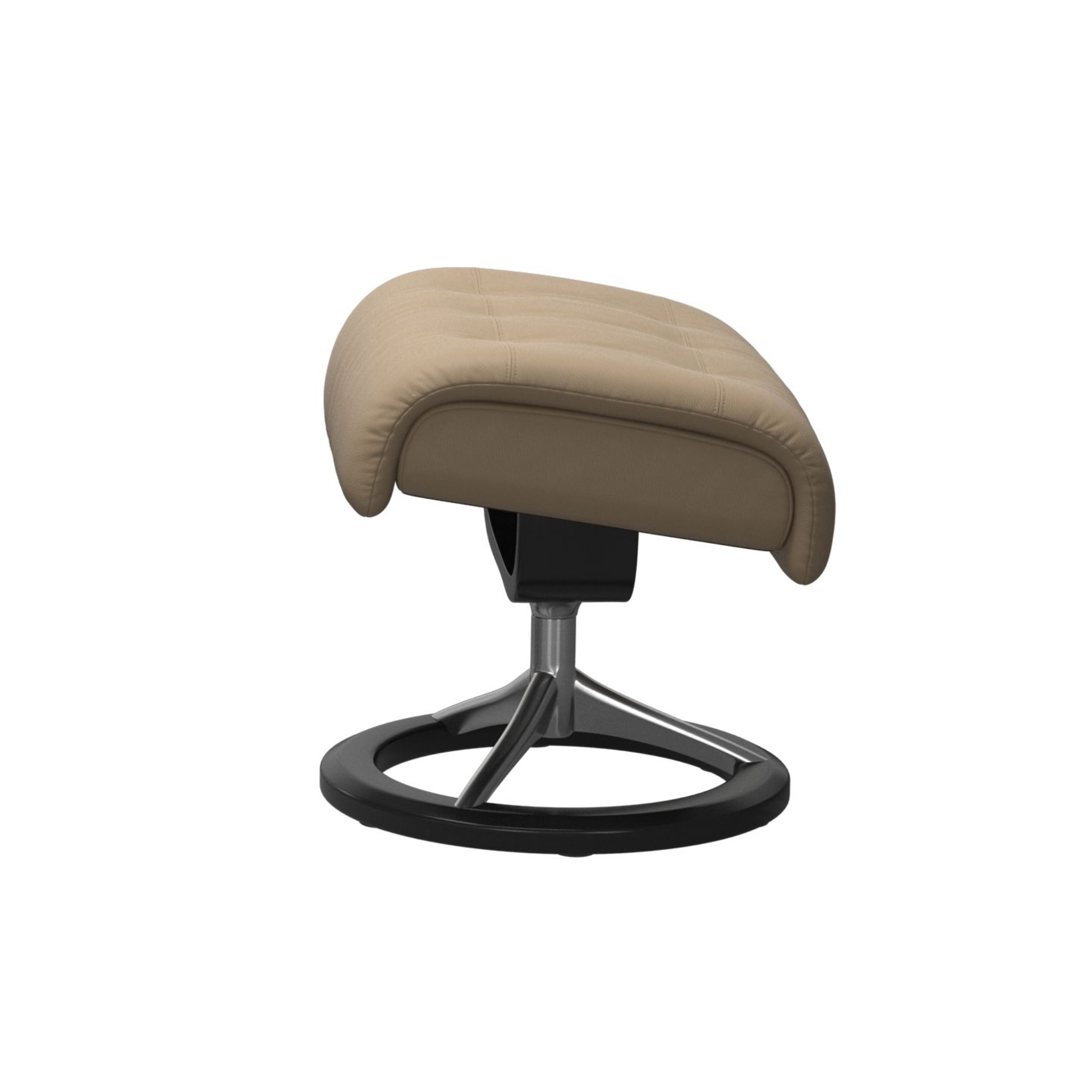Stressless Erik fodskammel med Signature-stel i Paloma Funghi