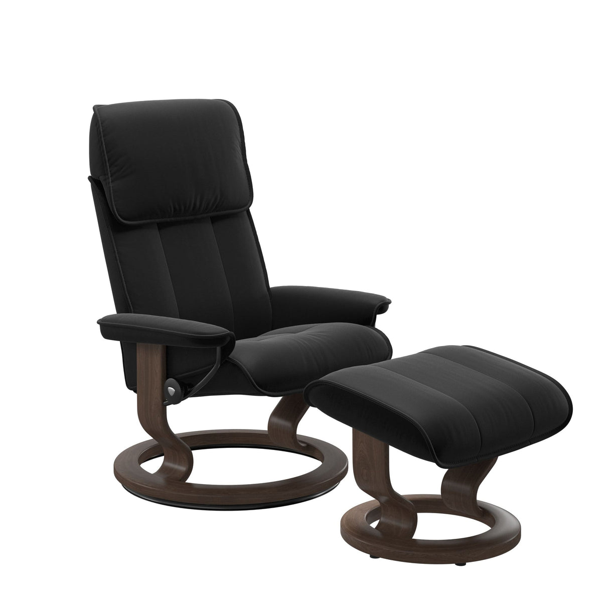 Stressless Admiral Classic lænestol i Paloma Black