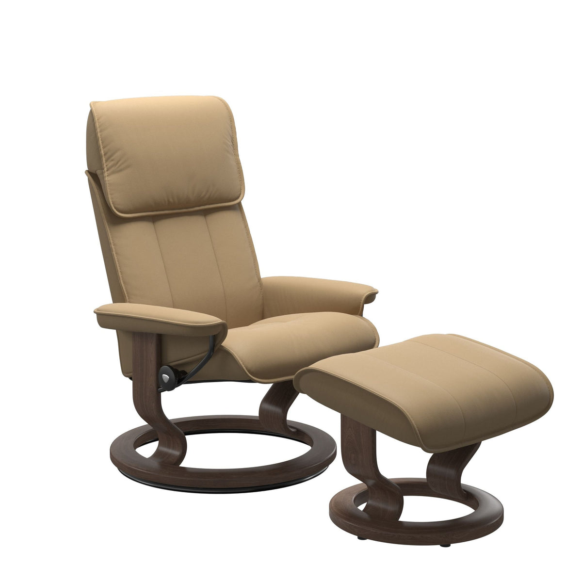 Stressless Admiral Classic lænestol i Paloma Sand