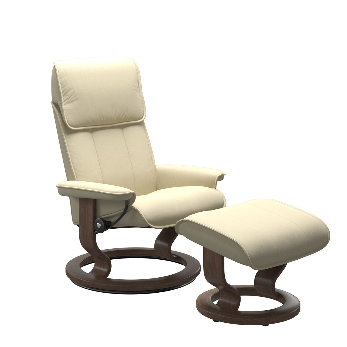 Stressless Admiral Classic lænestol i Paloma Vanilla