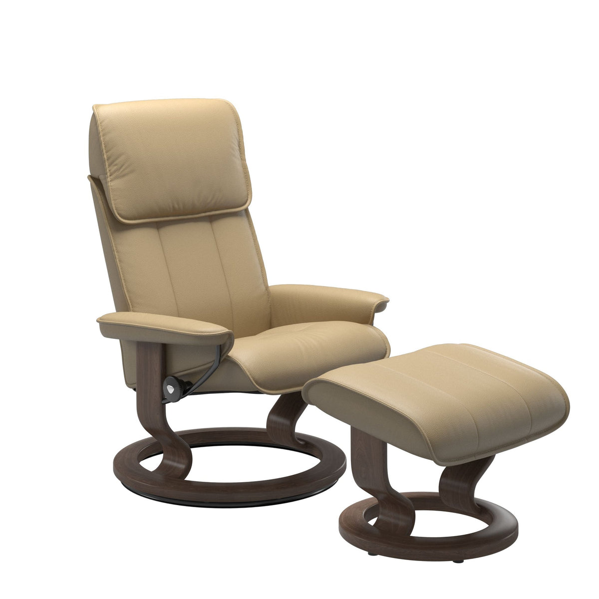 Stressless Admiral Classic lænestol i Velaro okselæder Beige