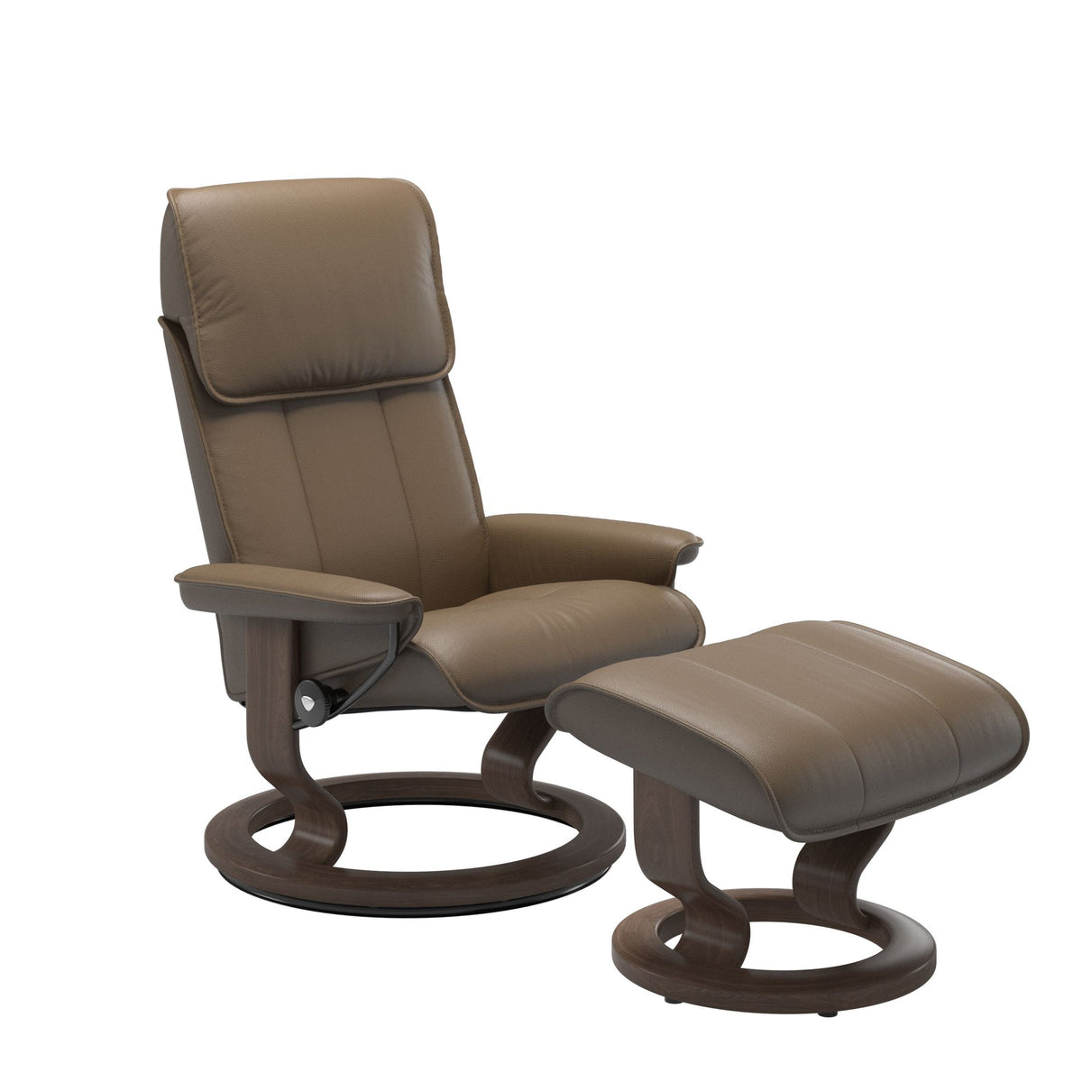 Stressless Admiral Classic lænestol i Velaro okselæder Mole
