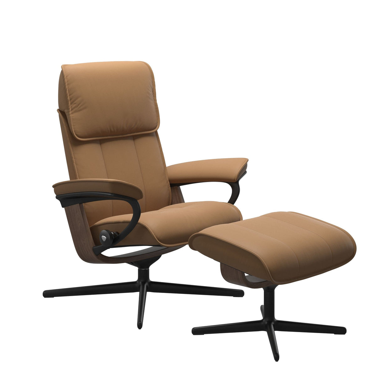 Stressless Admiral Cross lænestol i Paloma Taupe