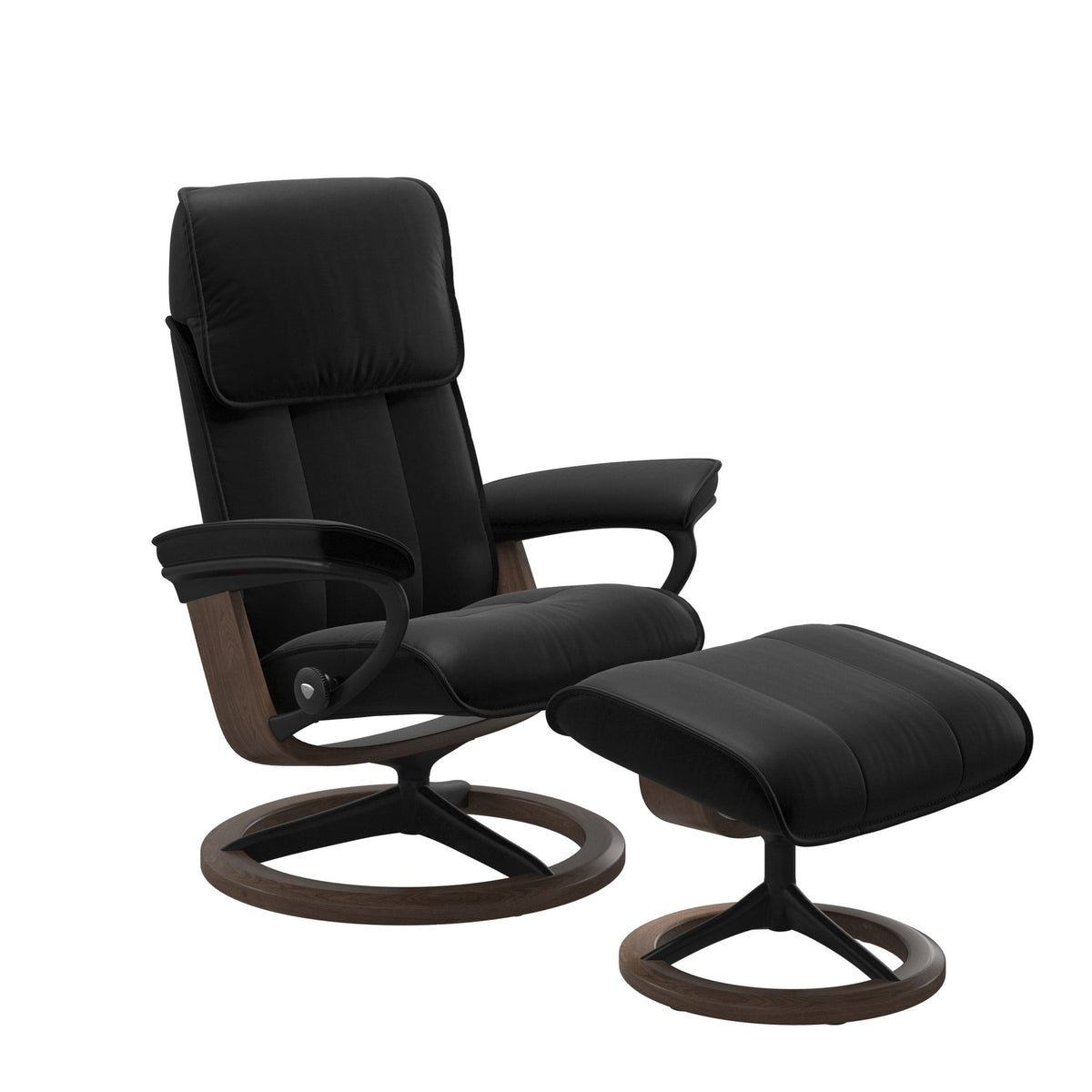 Stressless Admiral Signature lænestol i Batick okselæder Black