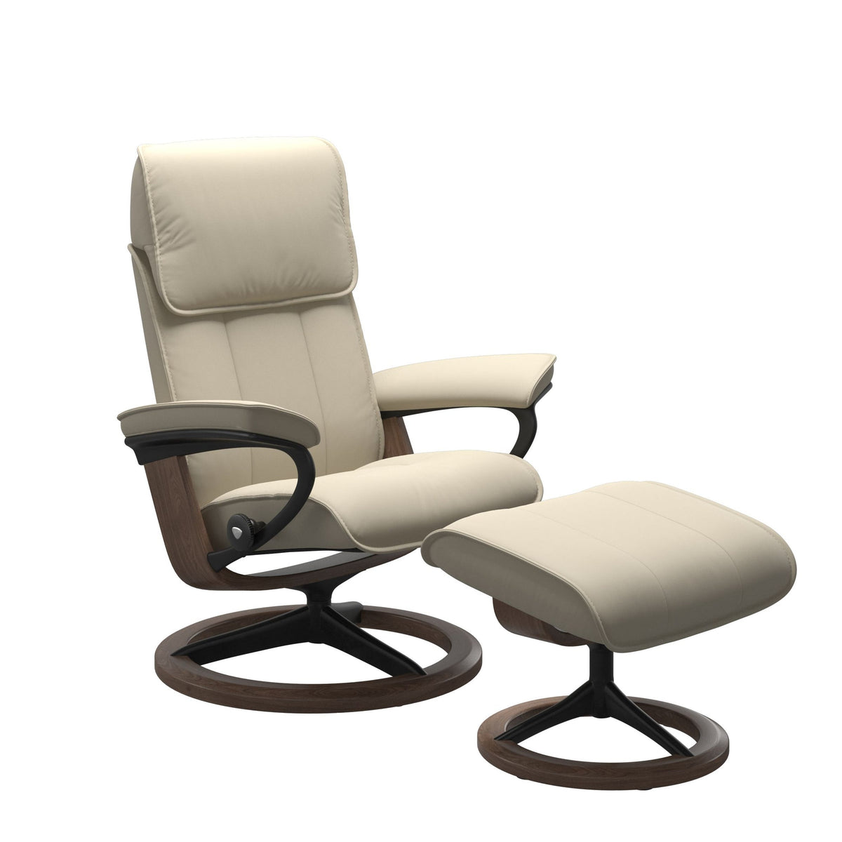 Stressless Admiral Signature lænestol i Batick okselæder Cream