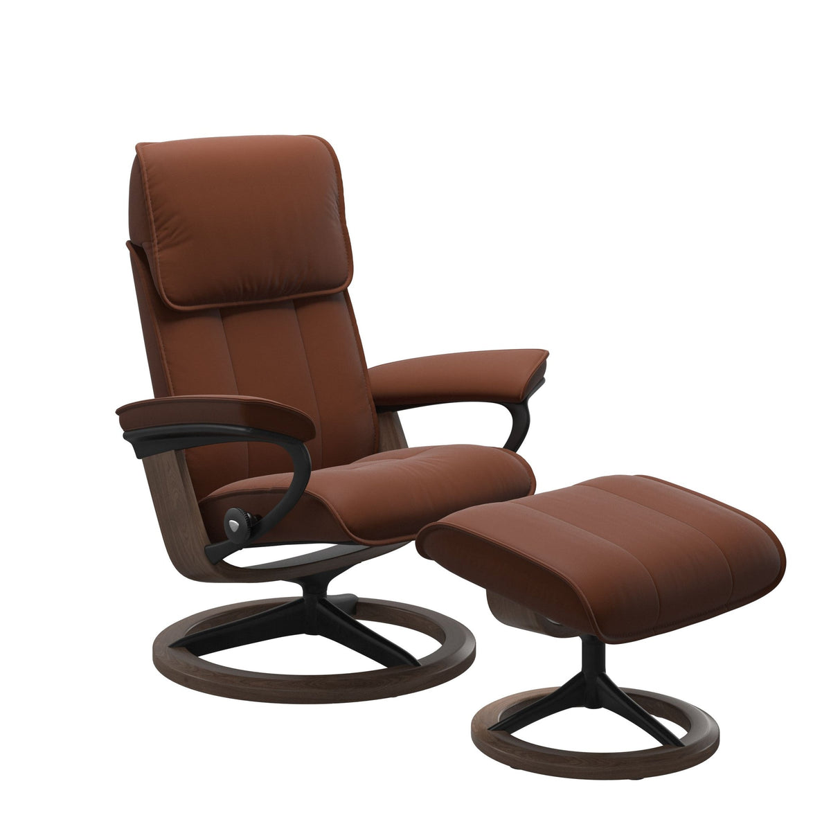 Stressless Admiral Signature lænestol i Paloma Copper