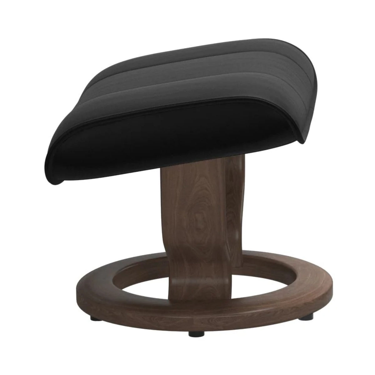 Stressless Admiral fodskammel med Classic-stel i Batick Black